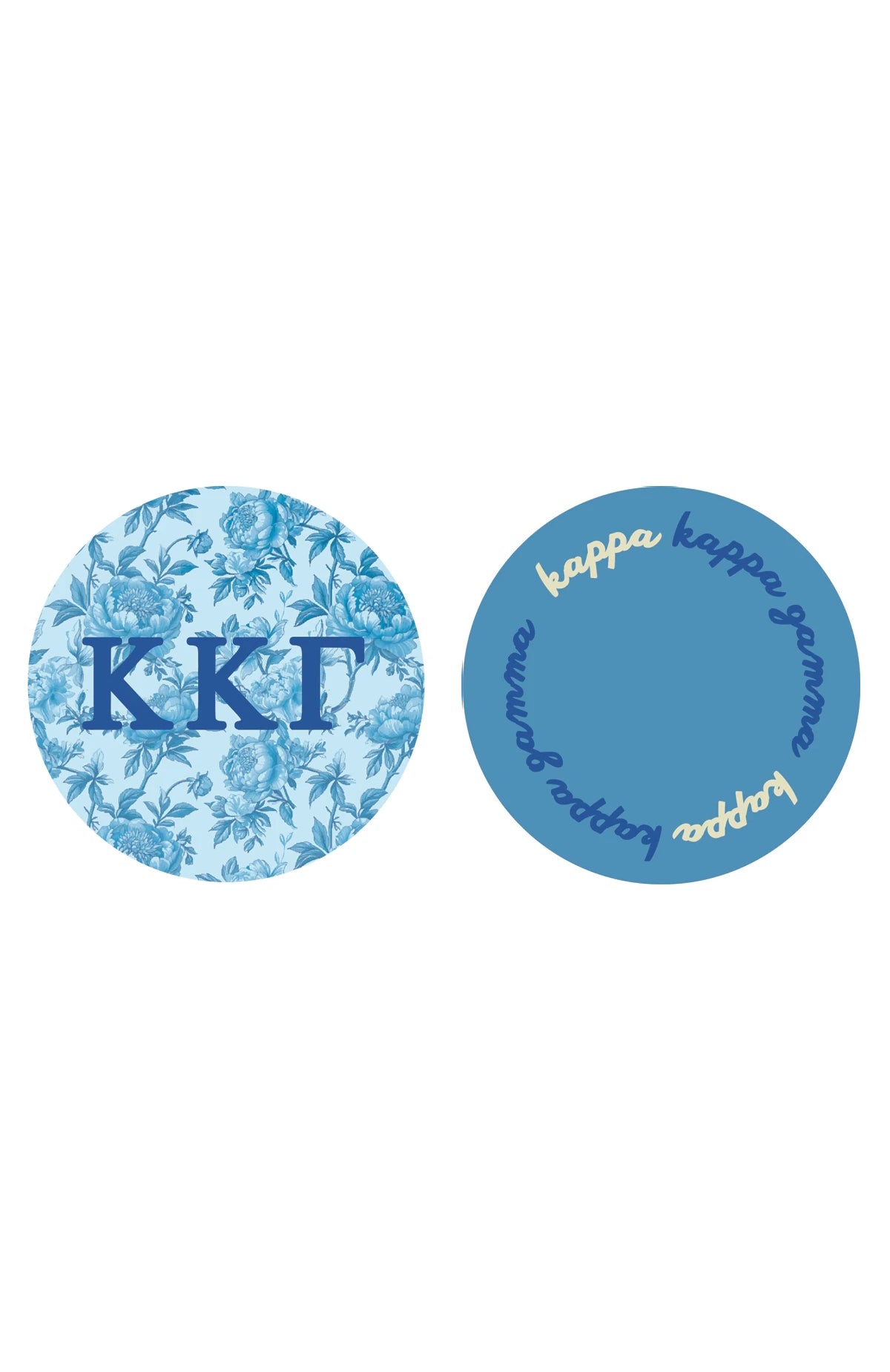 Kappa Kappa Gamma Reversible Acrylic Coaster