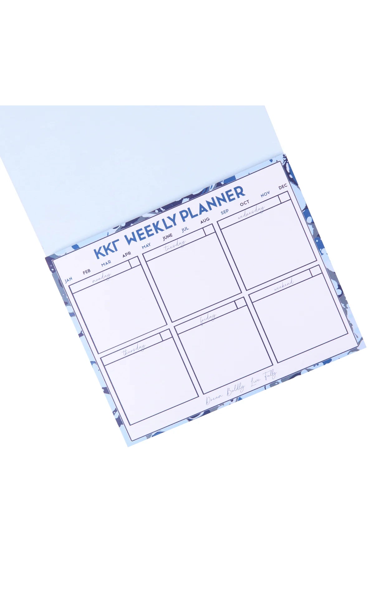 Sorority Desk Planner - Kappa Kappa Gamma