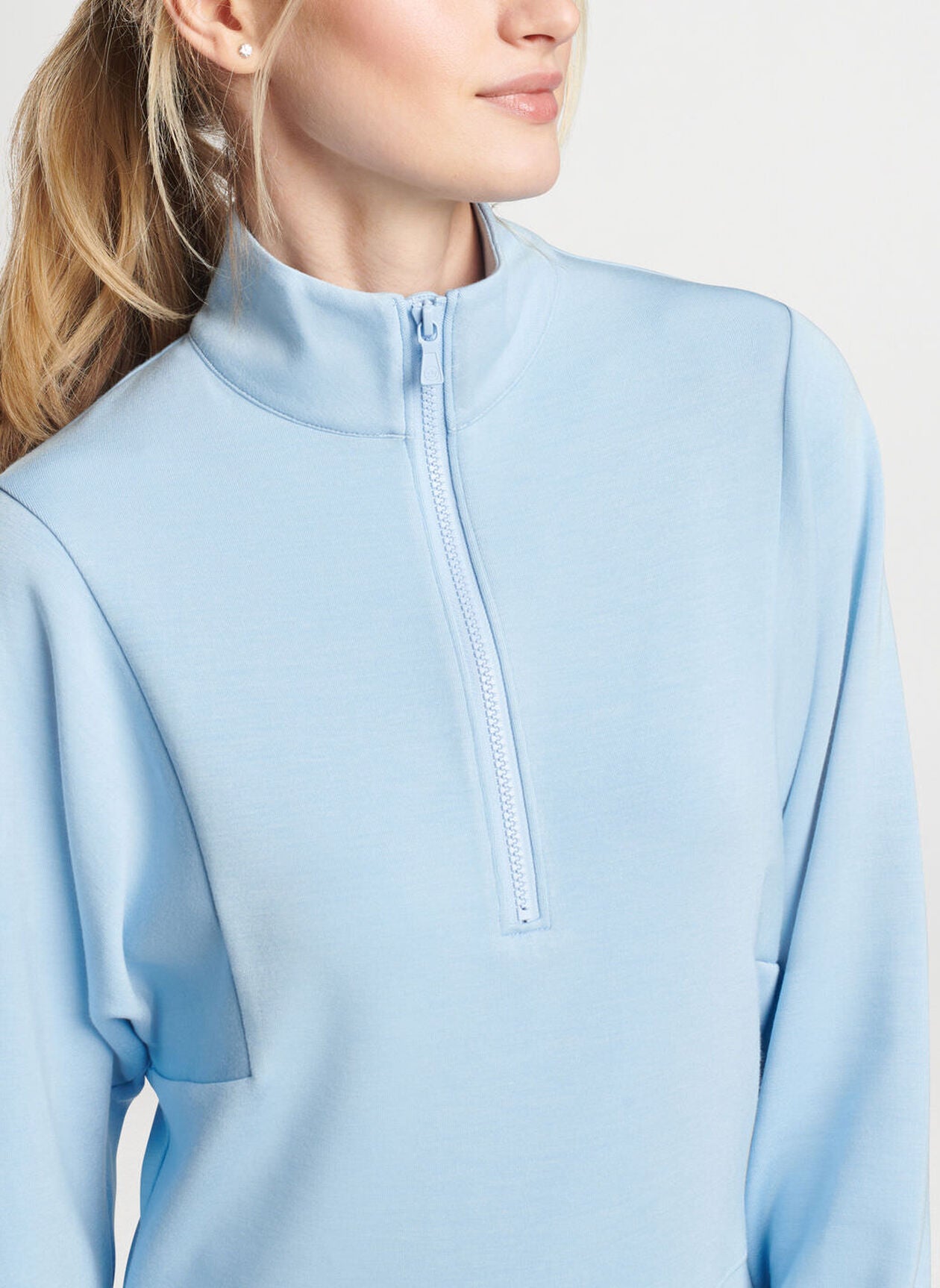 Flora Knit Half-Zip Pullover