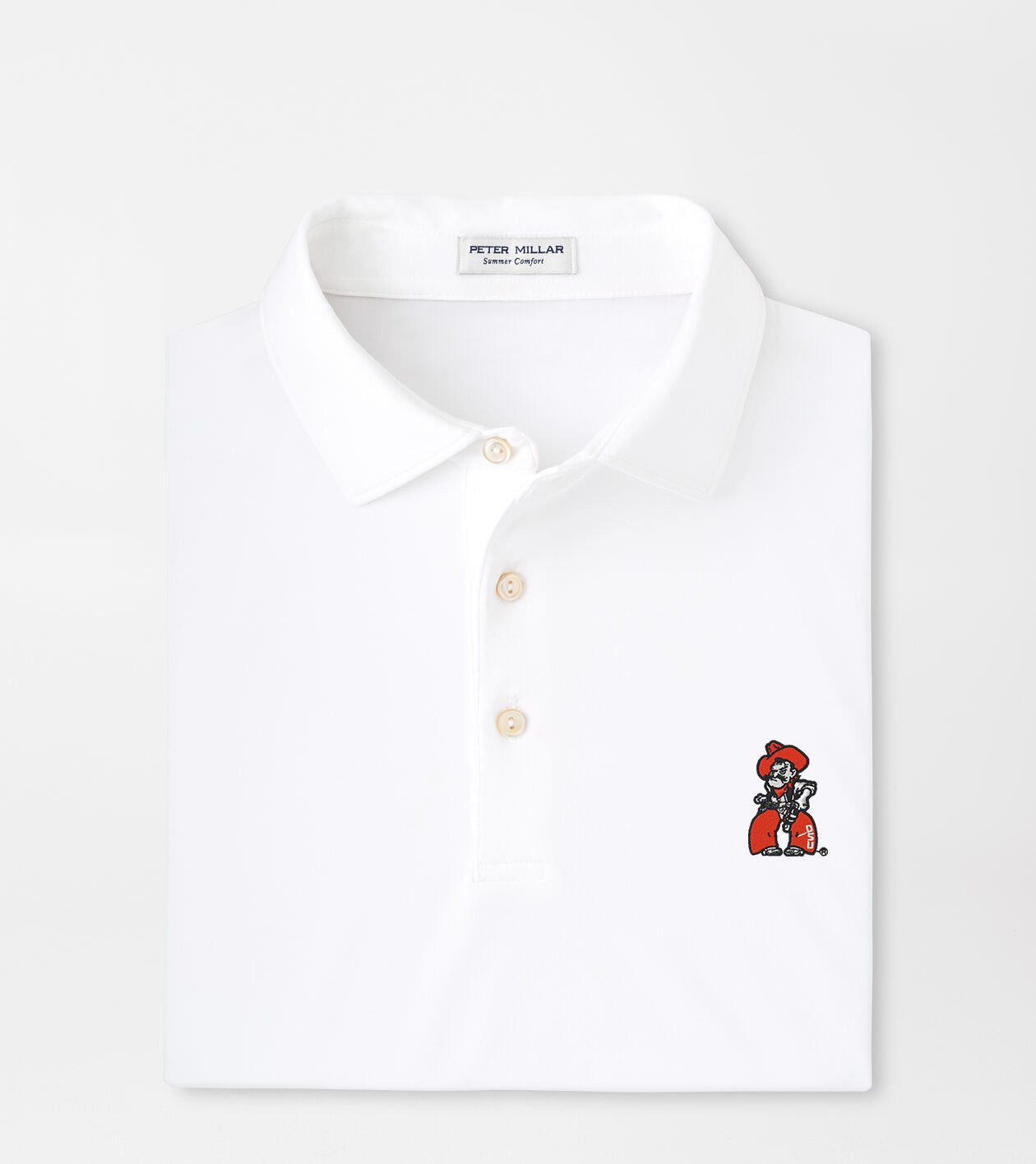Solid Performance Jersey Polo - Pistol Pete