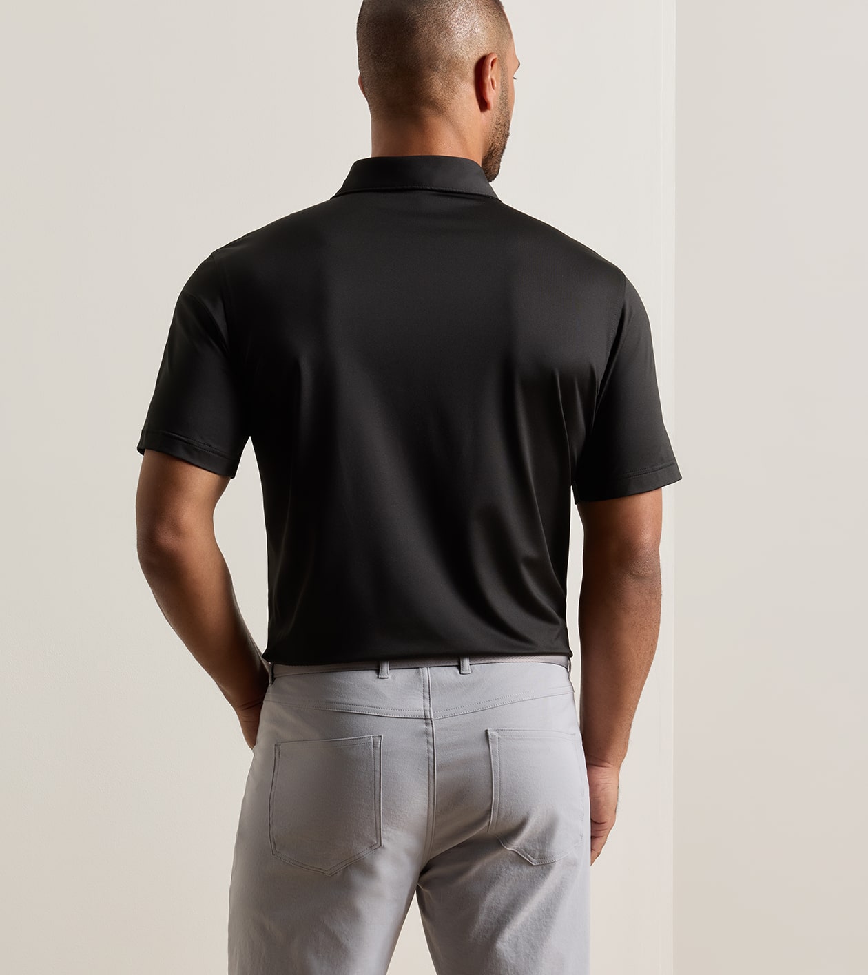 Solid Performance Jersey Polo