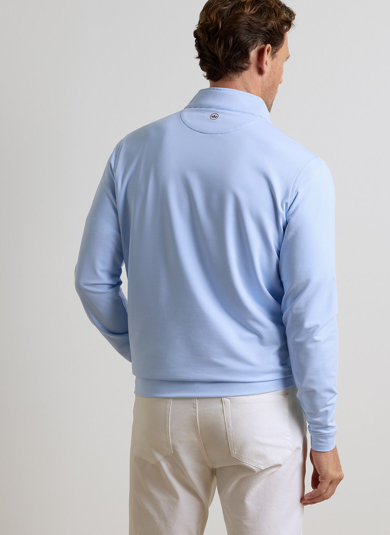 Perth Sugar Stripe Performance 1/4 Zip