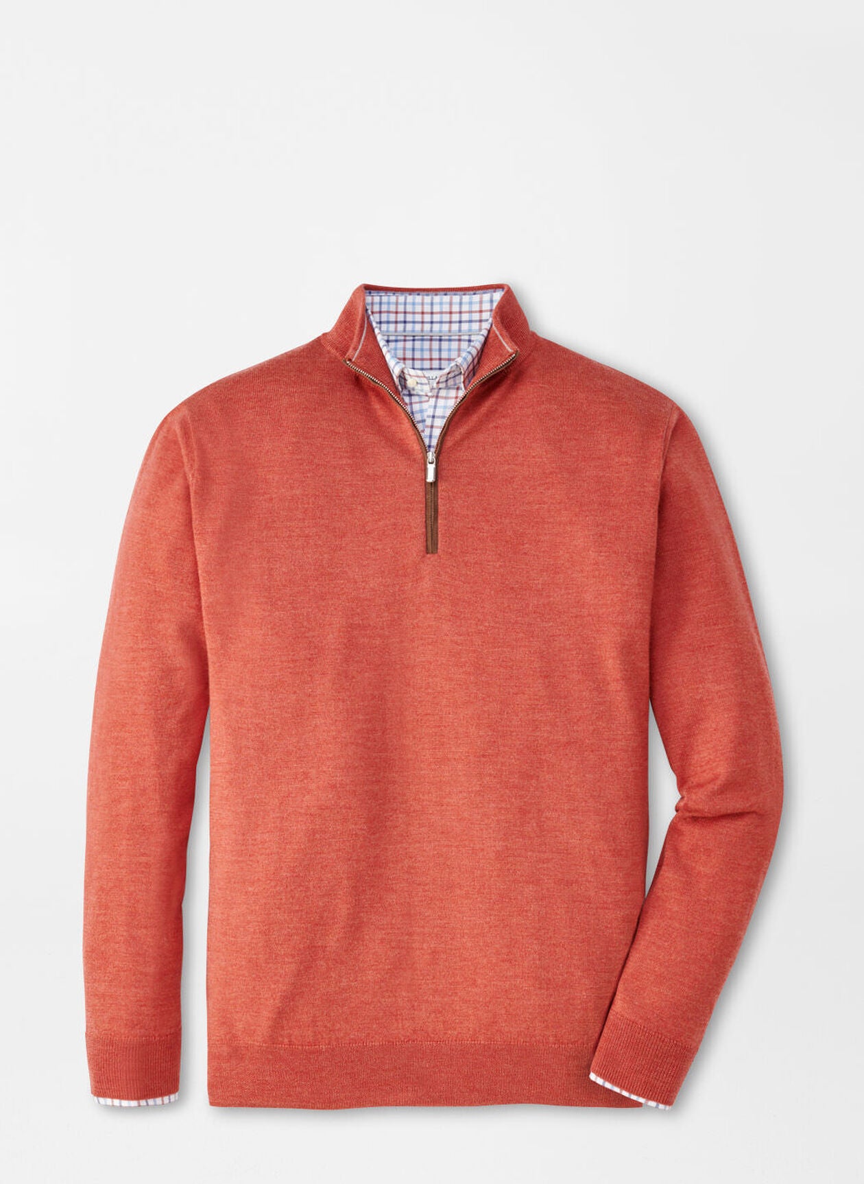 Autumn Crest Suede Trim Quarter-Zip