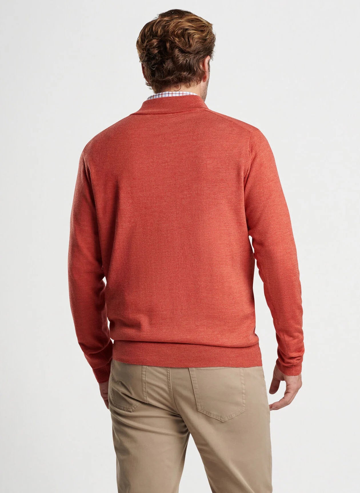 Autumn Crest Suede Trim Quarter-Zip