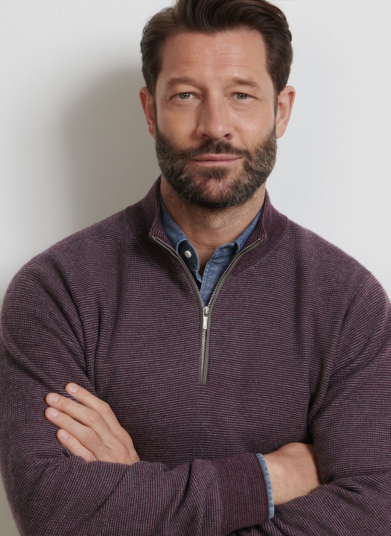 West Quarter-Zip Sweater