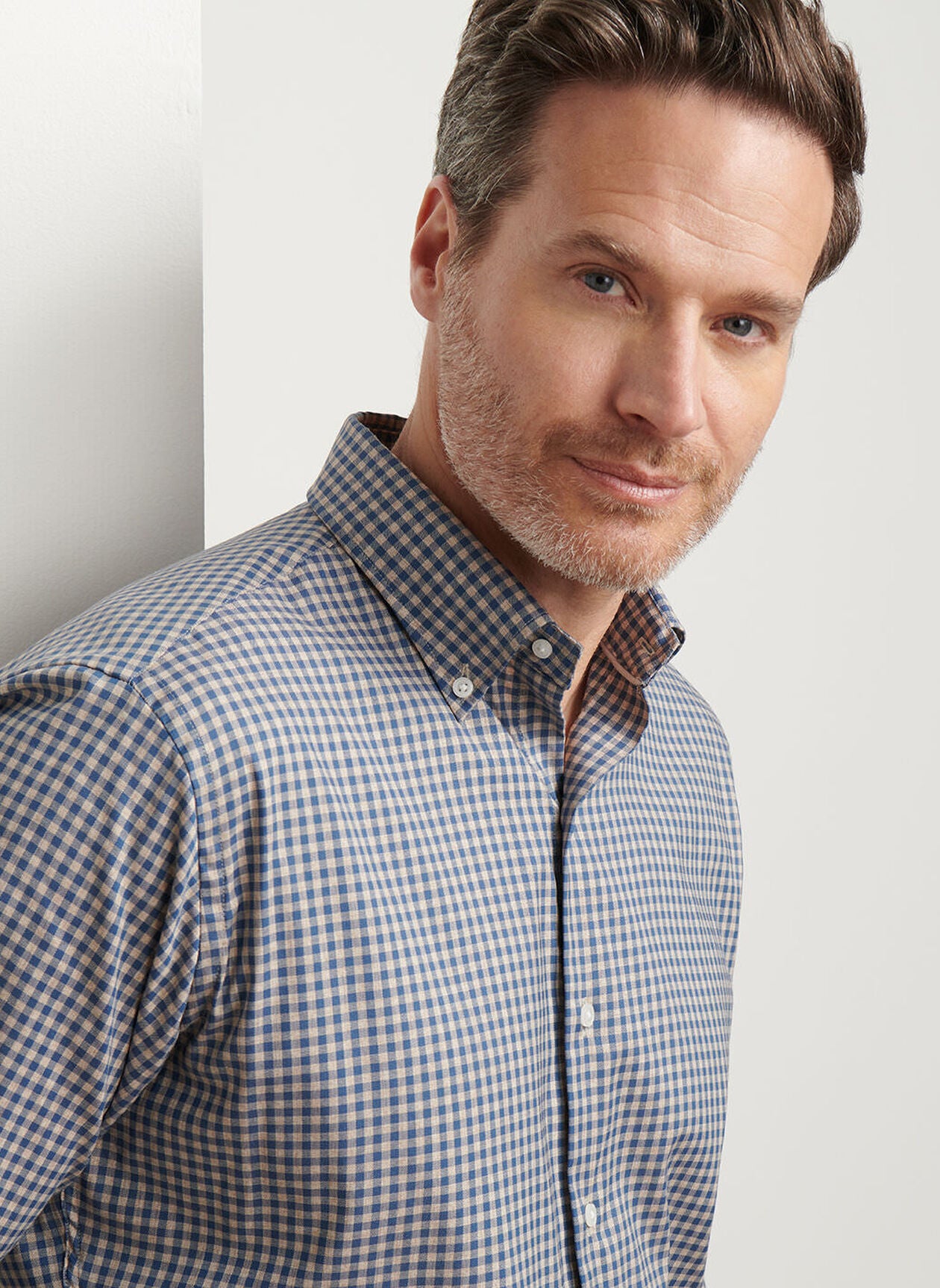 Conway Crown Lite Cotton-Stretch Sport Shirt