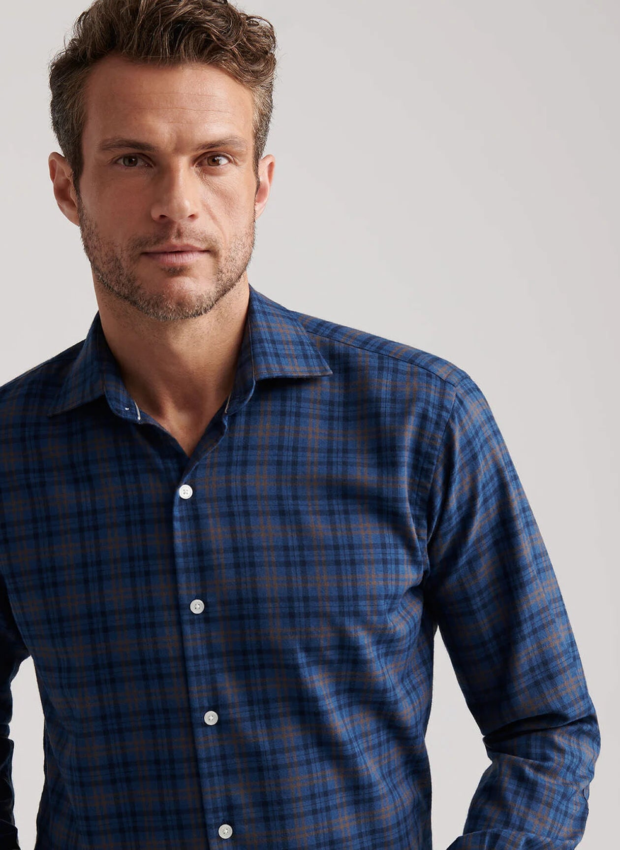 Bar Harbor Performance Flannel Sport Shirt