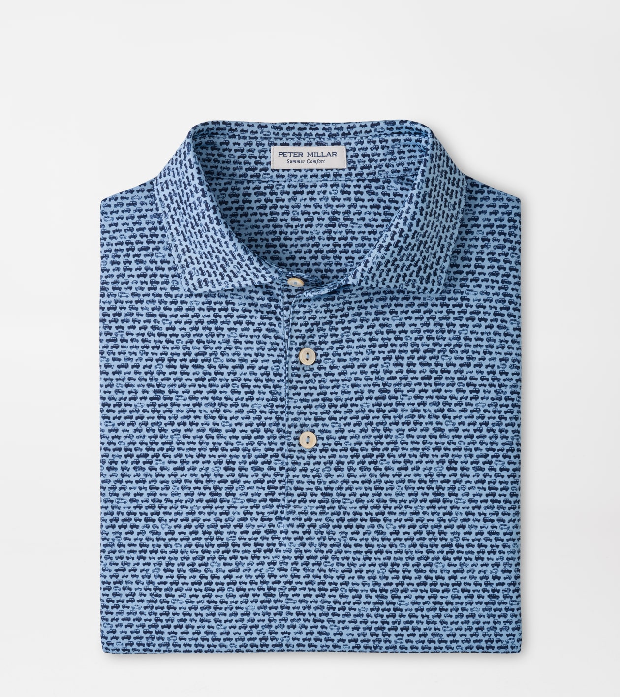 Off-Road Performance Jersey Polo - Sean Self Collar