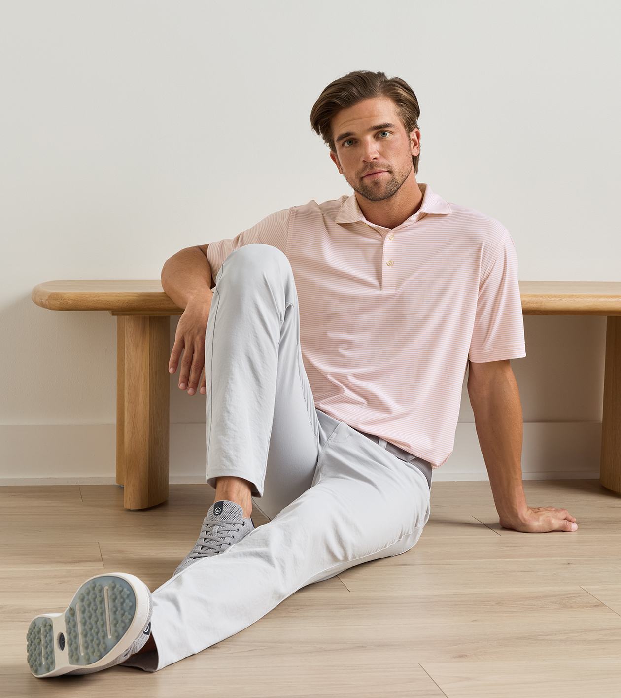 Wade Performance Jersey Polo - Sean Self Collar