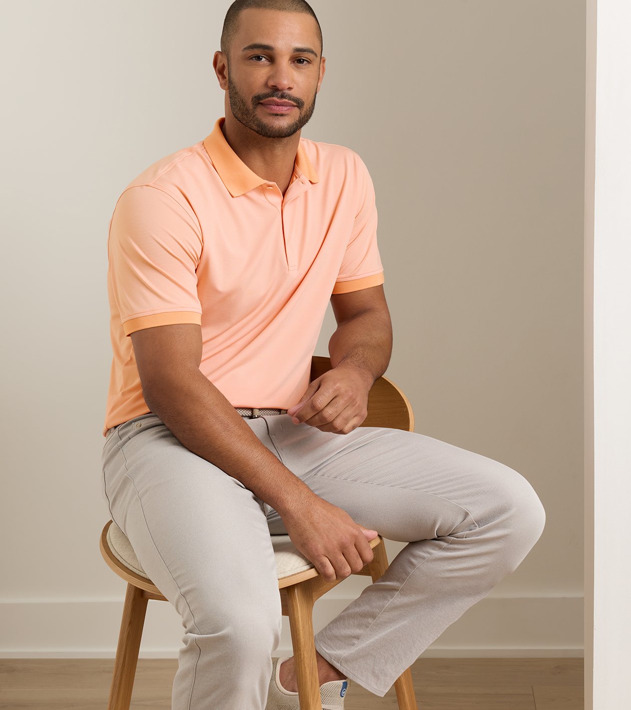 Holden Performance Jersey Polo - Knit Collar
