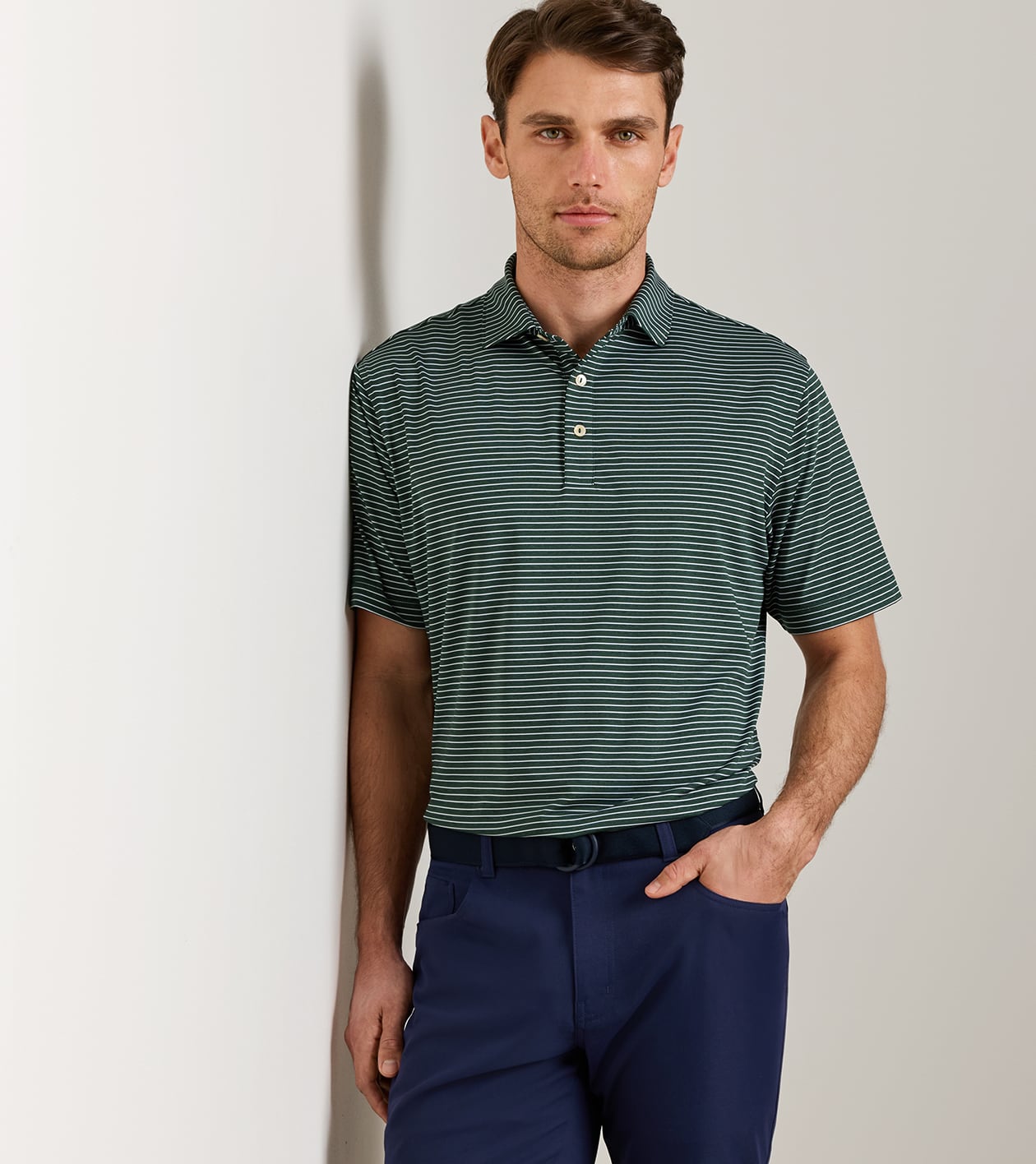 Merion Performance Jersey Polo - Sean Self Collar