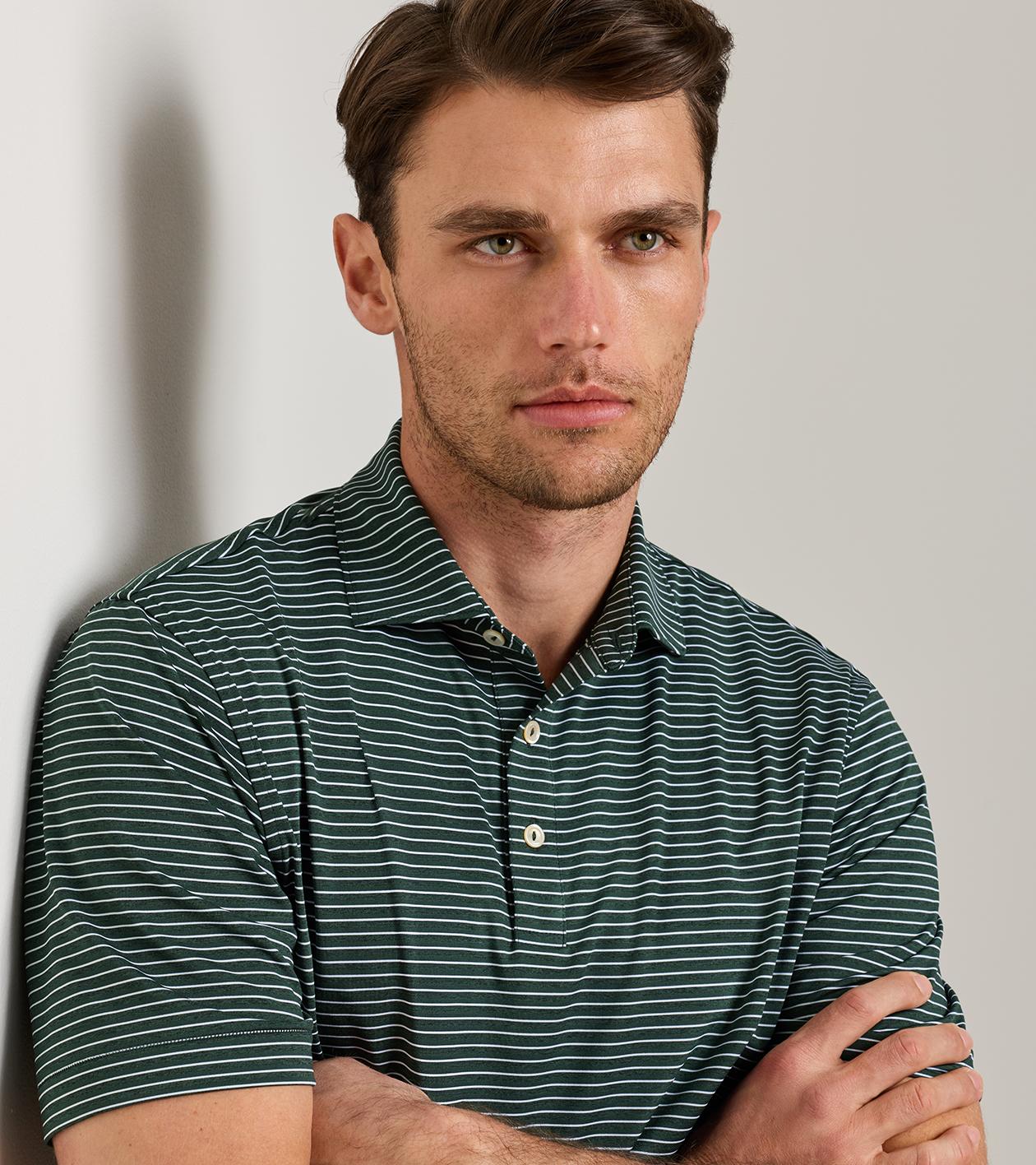 Merion Performance Jersey Polo - Sean Self Collar
