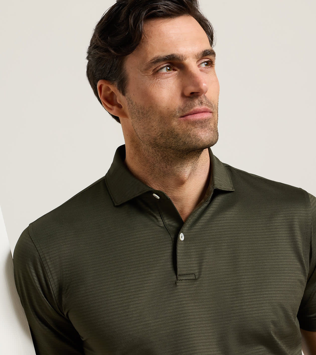 Empire Performance Jersey Polo - Edwin Spread Collar