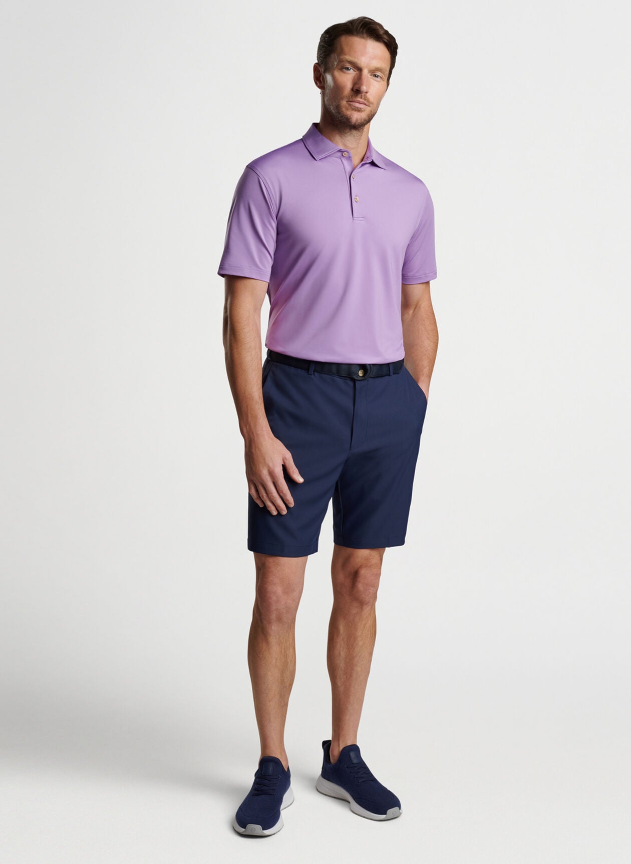 Solid Performance Jersey Polo