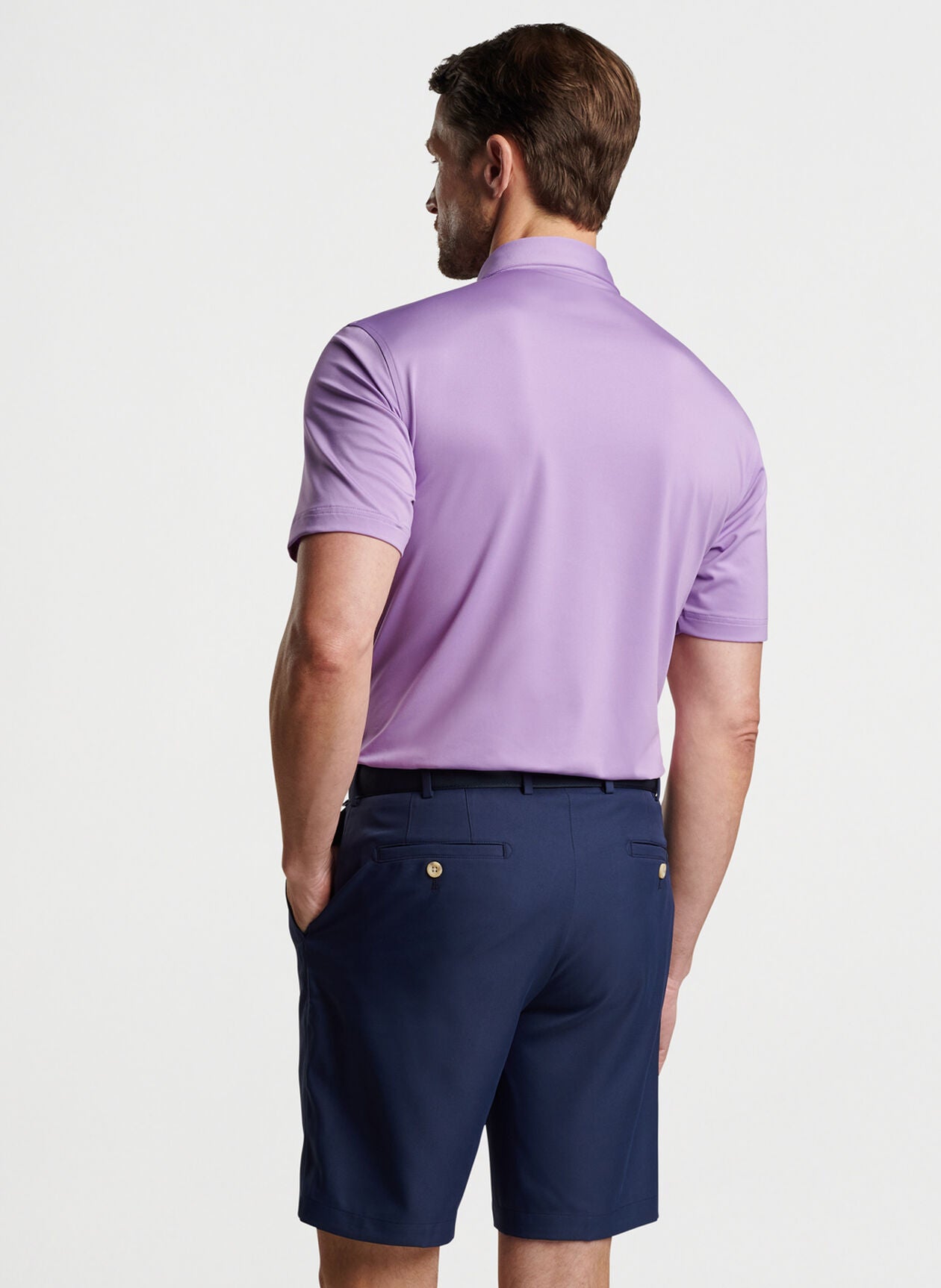 Solid Performance Jersey Polo