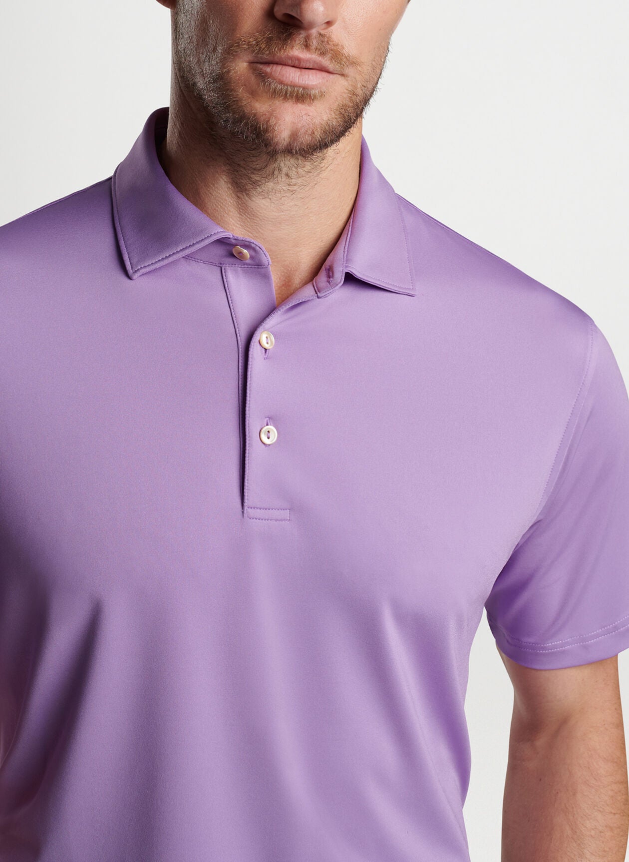 Solid Performance Jersey Polo