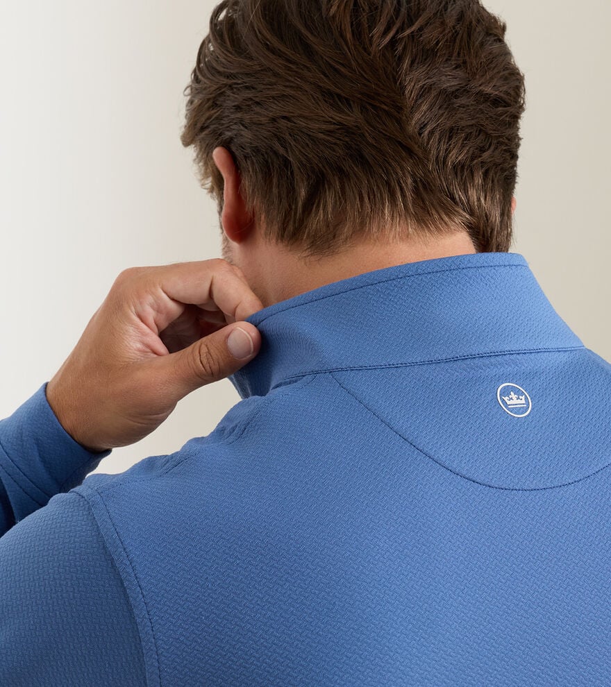 Perth Cross-Hatch Performance 1/4 Zip