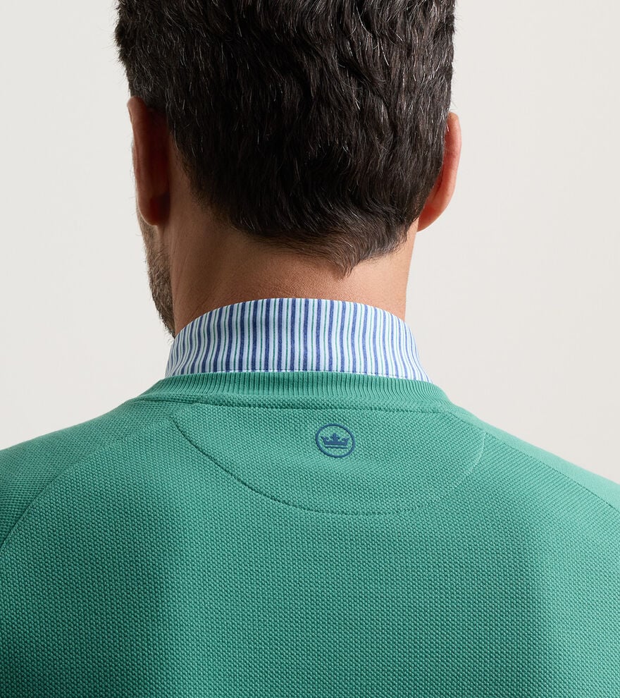 Cradle Pique Performance Crewneck