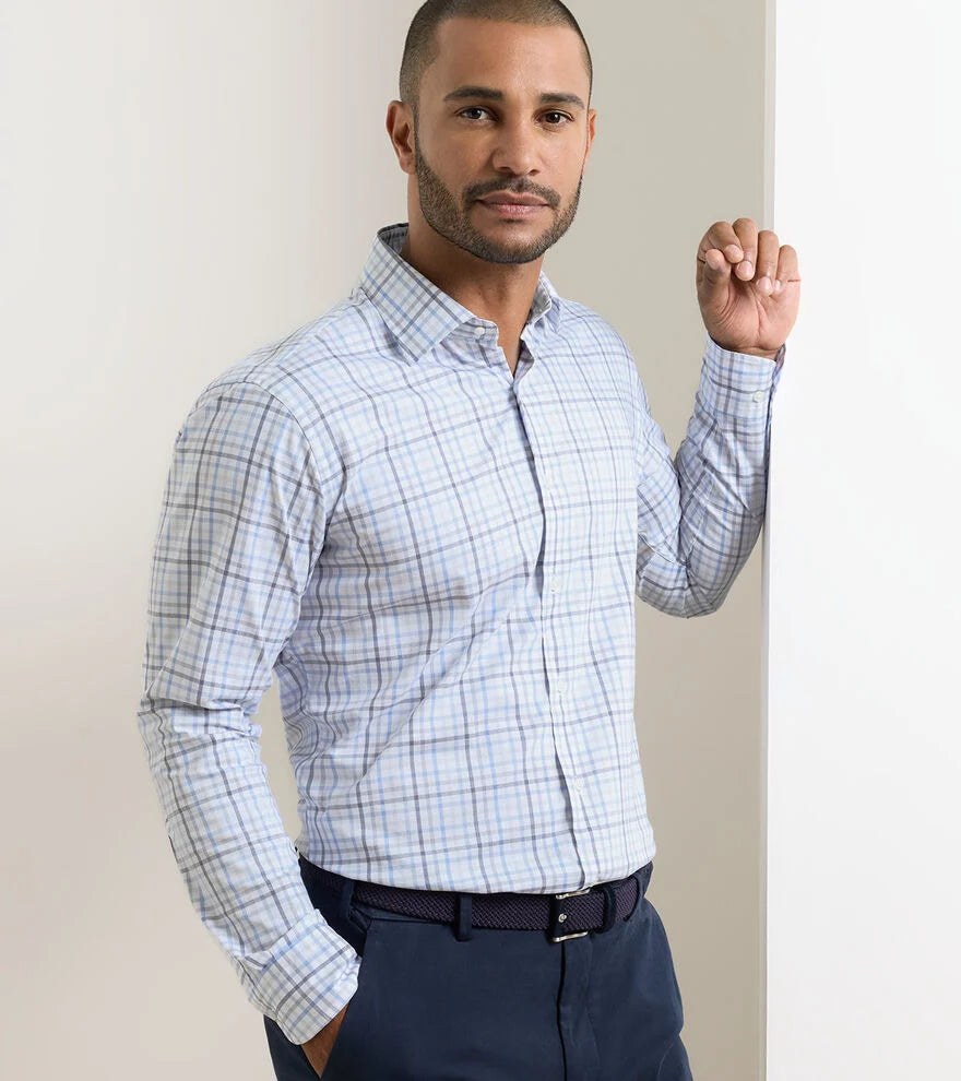 Warren Crown Lite Cotton-Stretch Sport Shirt