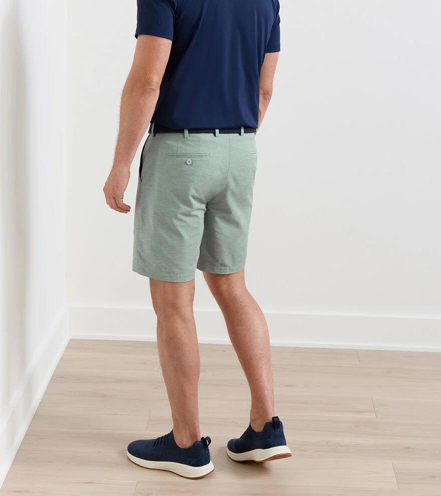 Surge Linen-Blend Performance Short