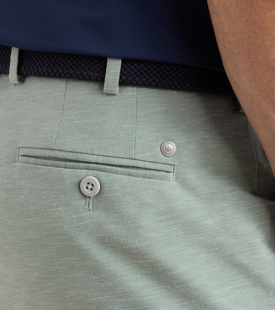 Surge Linen-Blend Performance Short