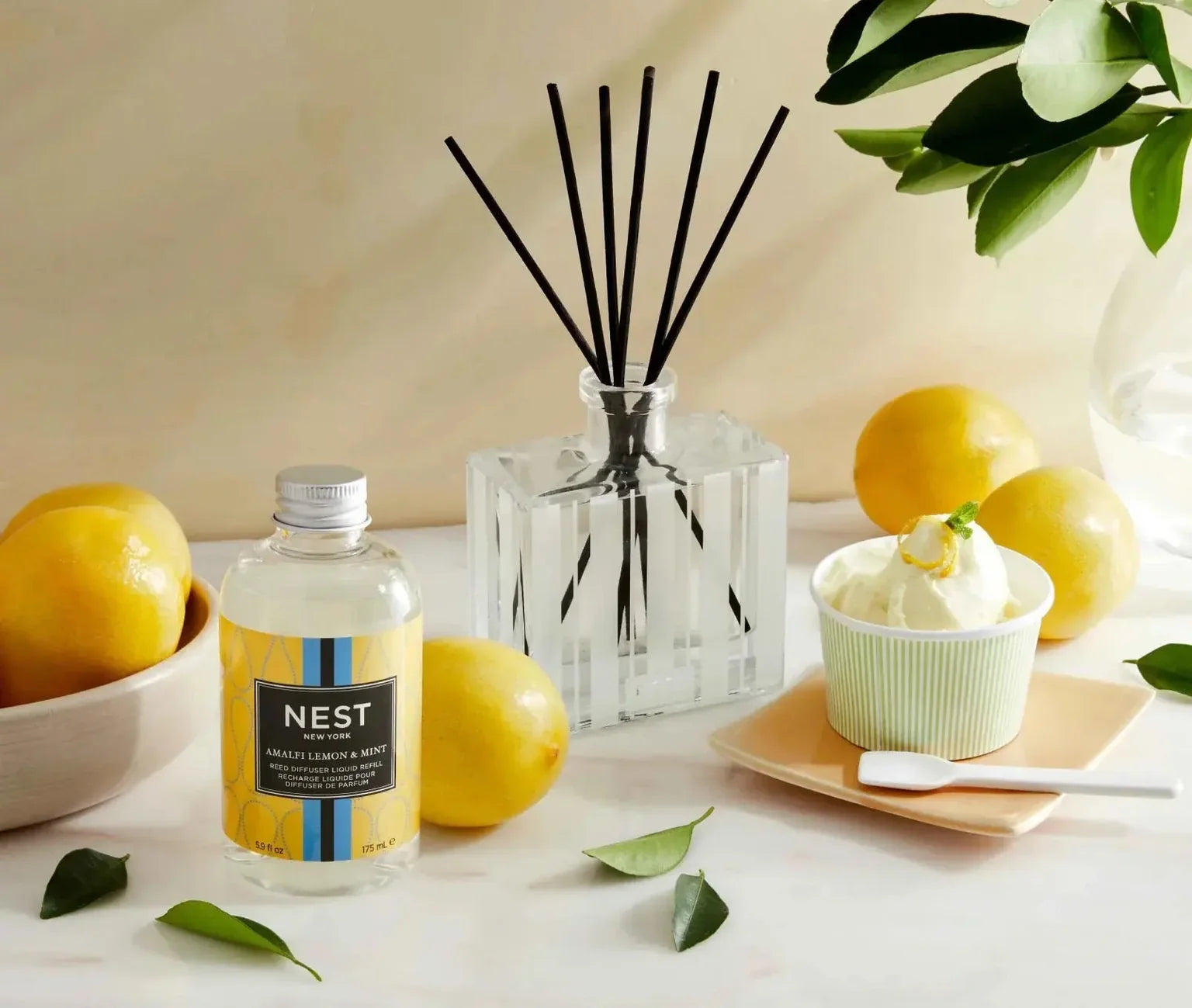 Liquid Diffuser Refill Amalfi Lemon & Mint