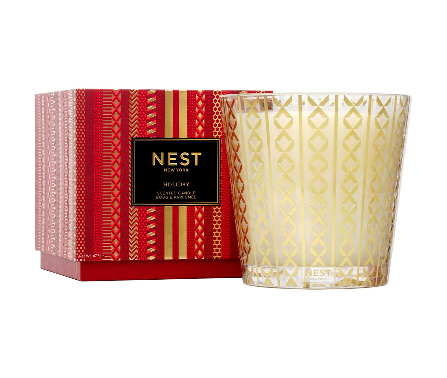 Luxury 4 Wick Candle Holiday