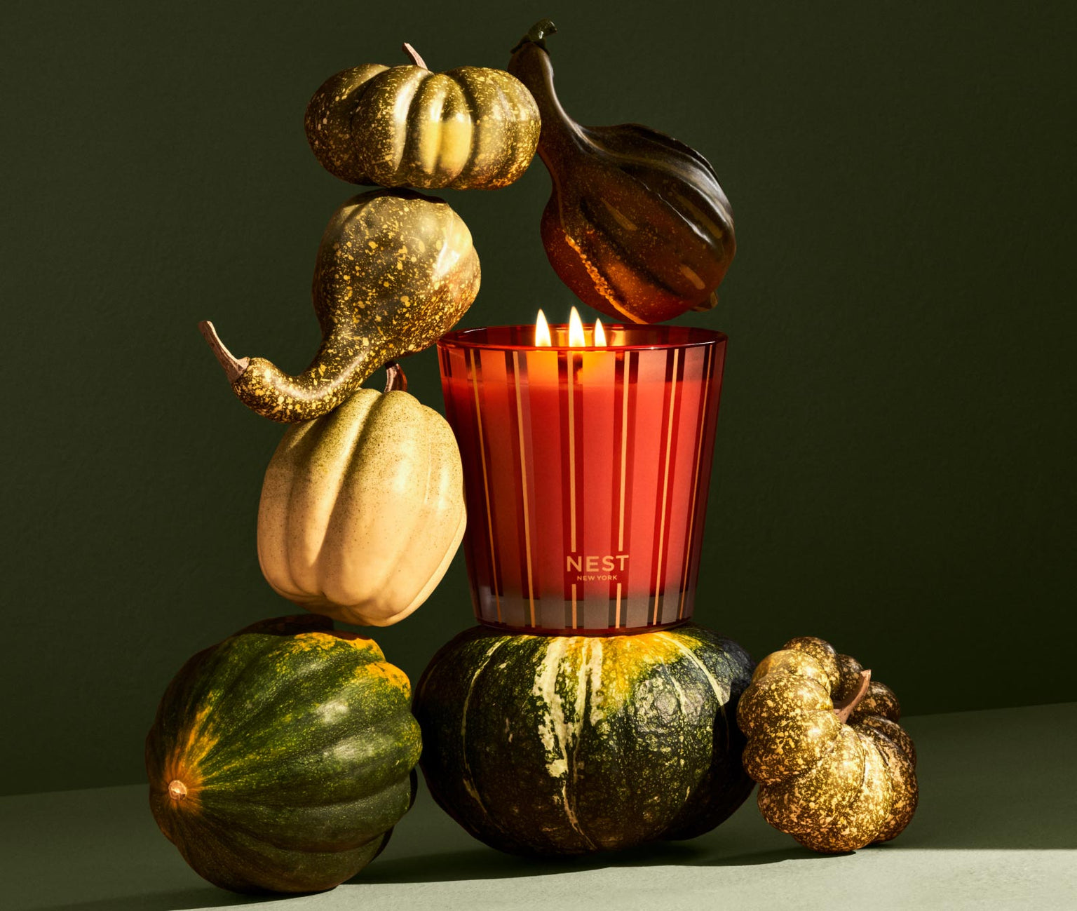 3-Wick Candle Pumpkin Chai
