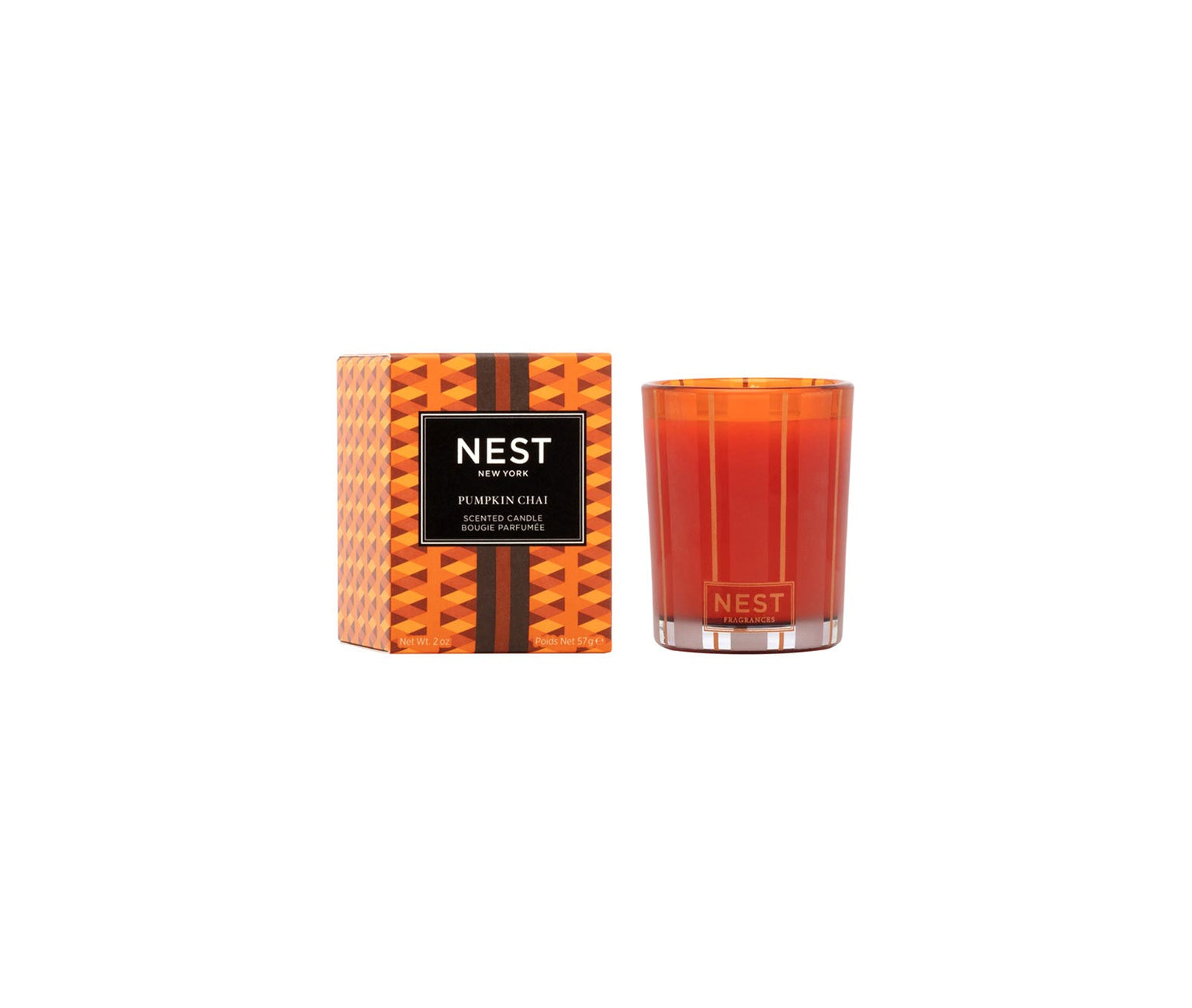 Votive Candle 2oz Pumpkin Chai