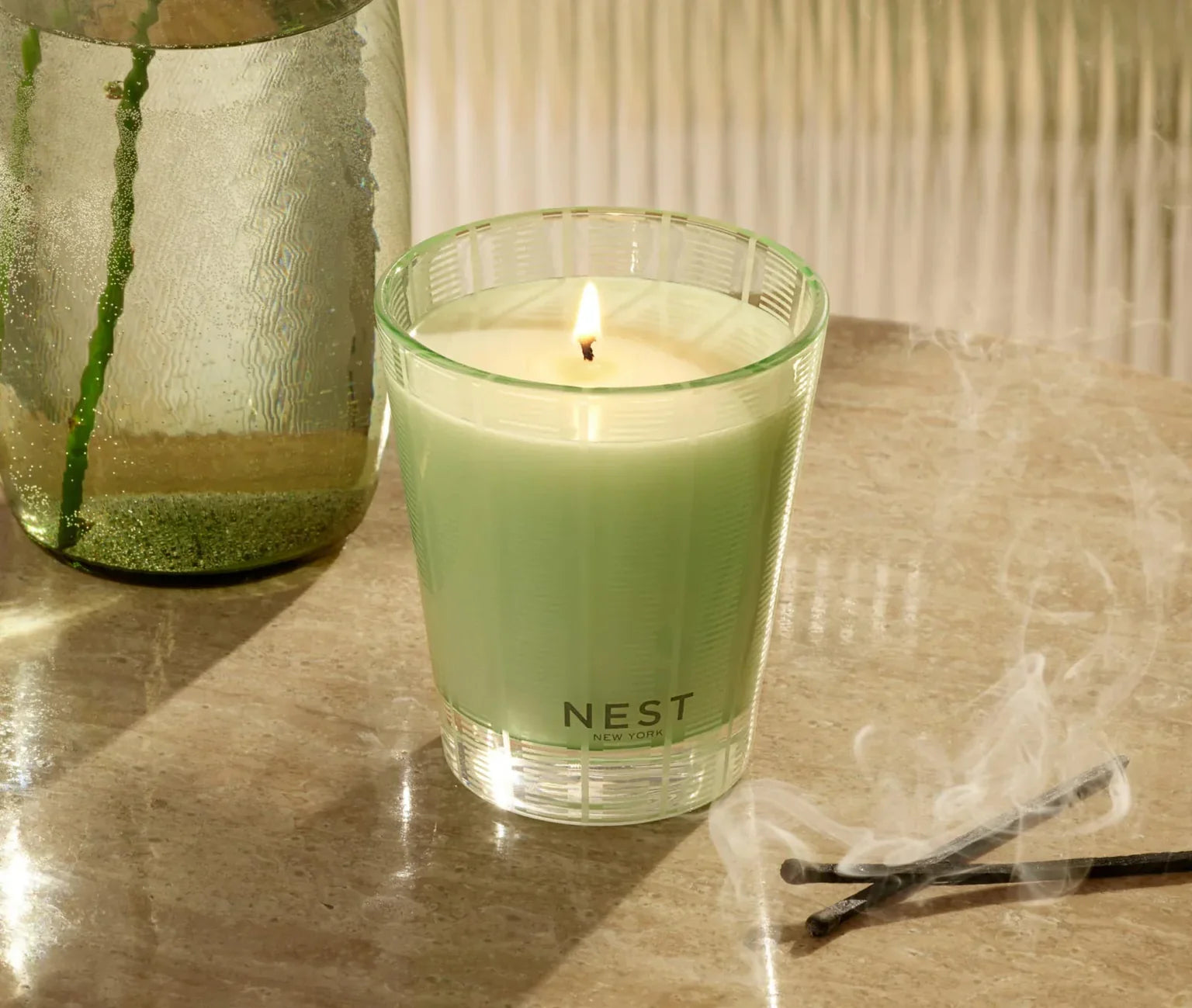 Classic Candle 8.1oz Cucumber & White Sage