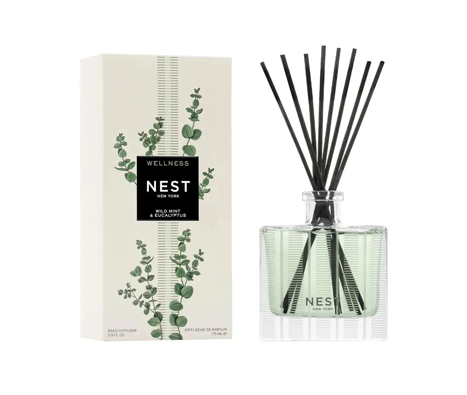 Reed Diffuser 5.9oz Wild Mint & Eucalyptus