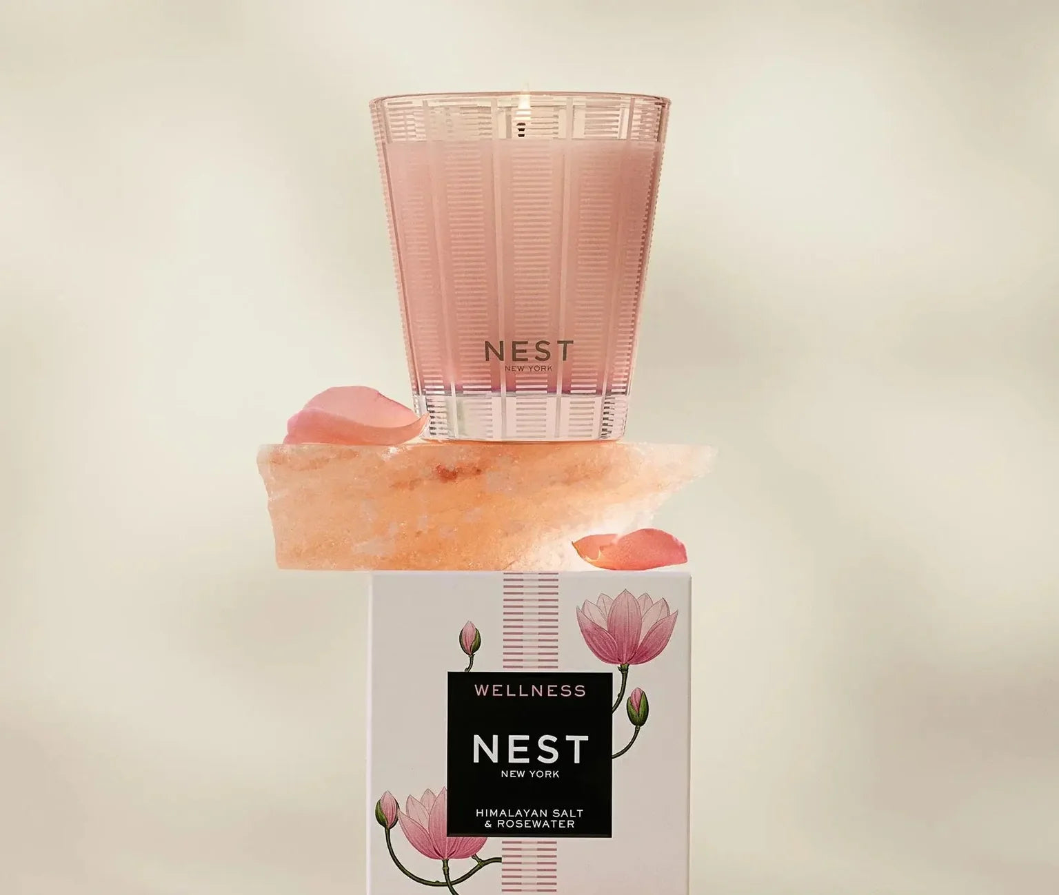 Classic Candle 8.1oz Himalayan Salt & Rosewater
