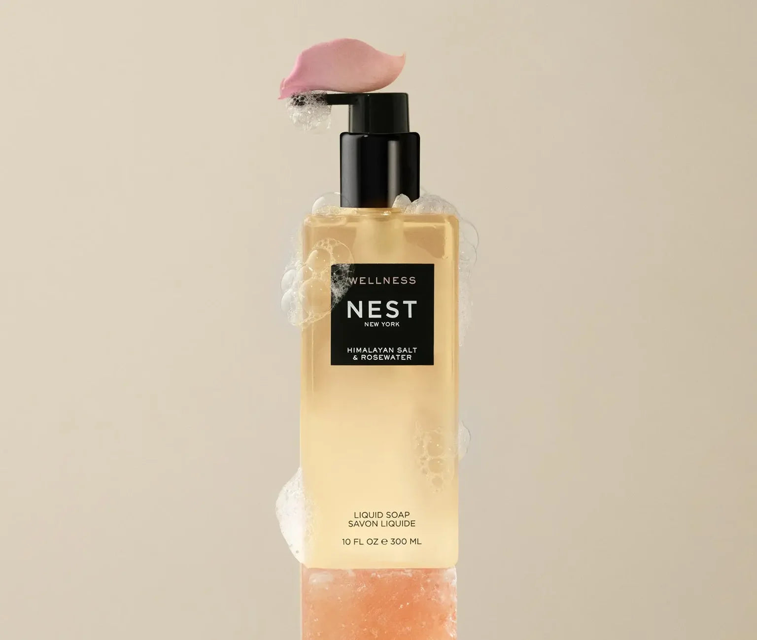 Liquid Soap 10fl oz Himalayan Salt & Rosewater