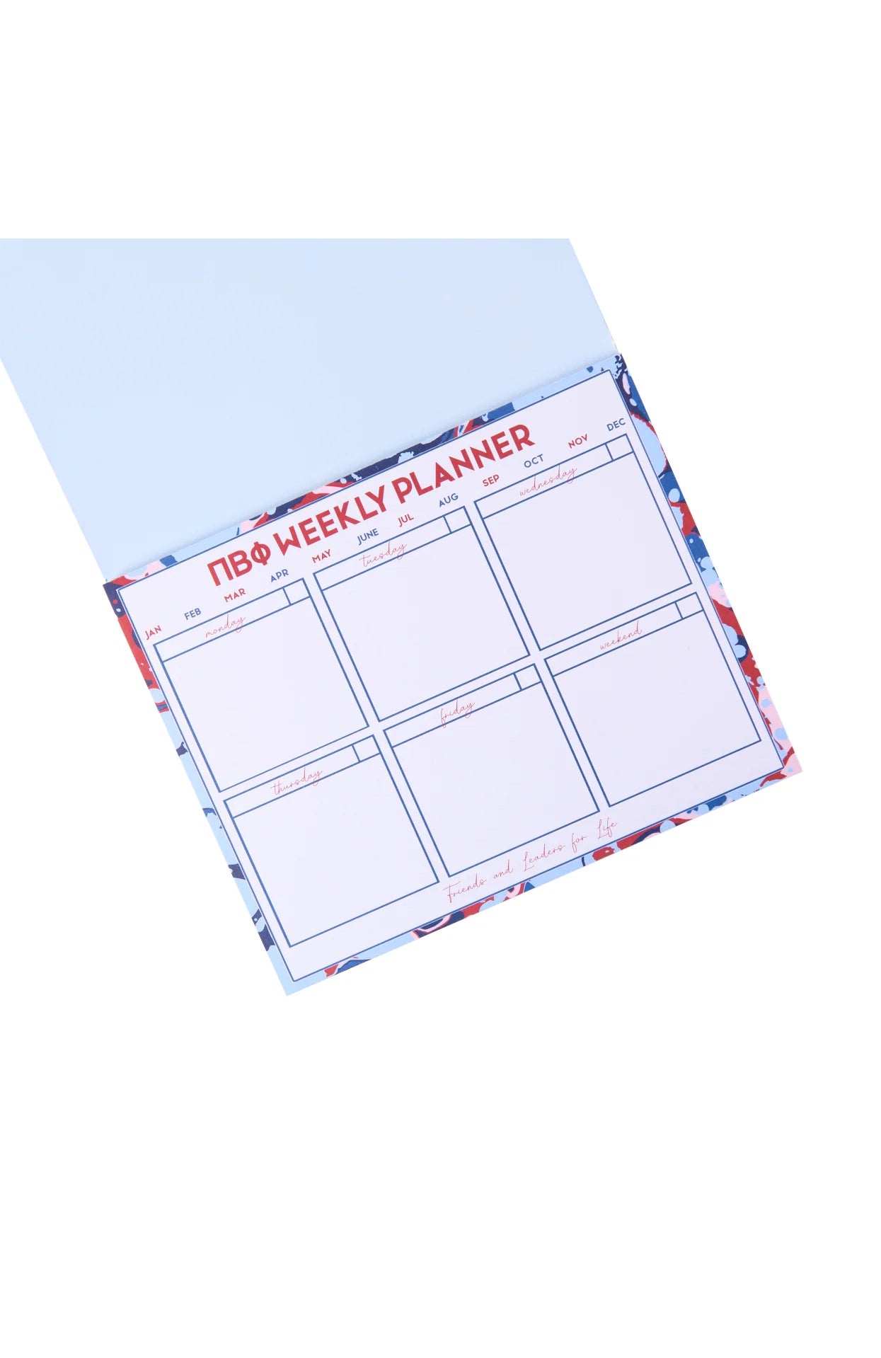 Sorority Desk Planner - Pi Beta Phi