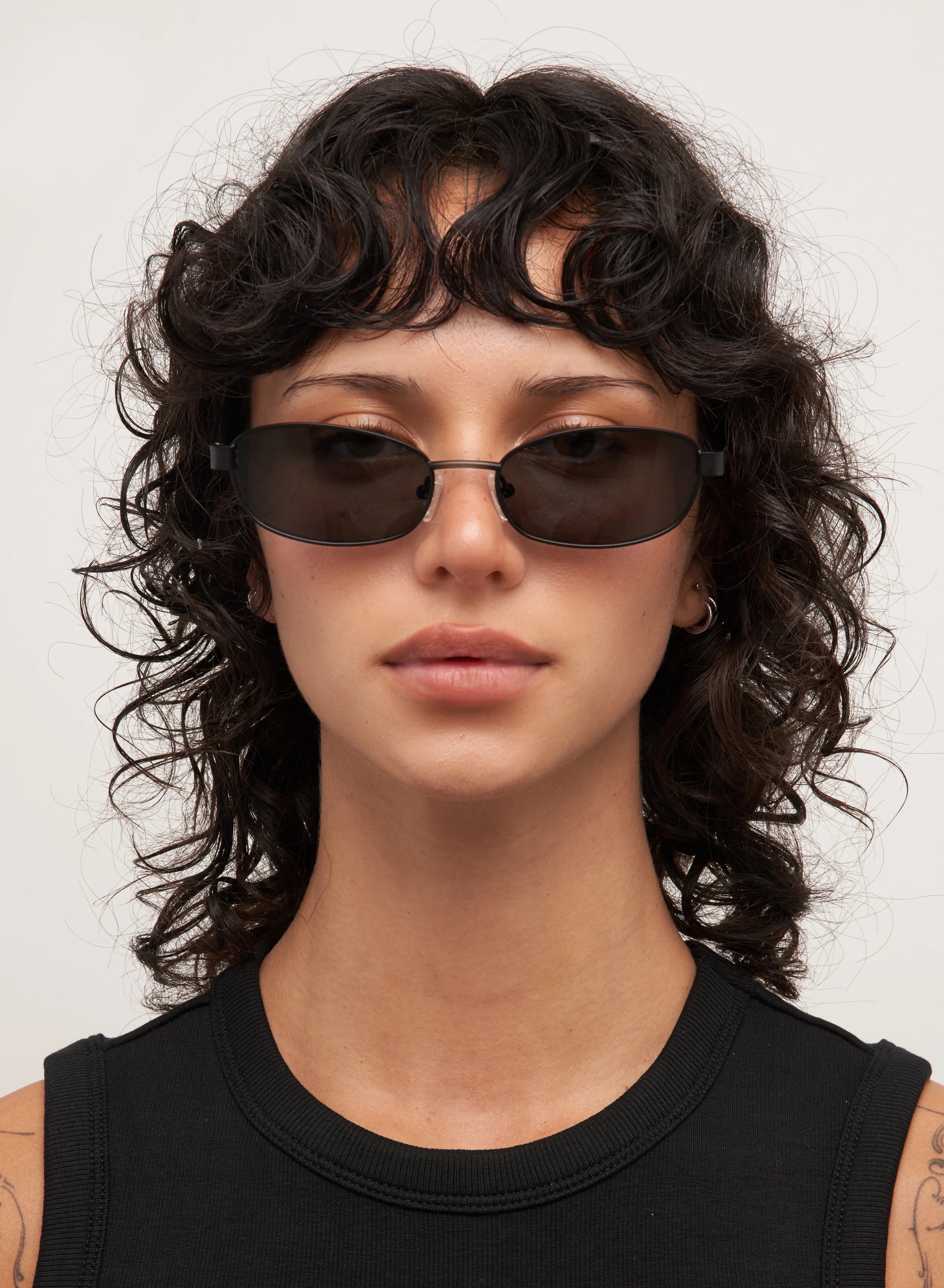 Papillon Sunglasses Black/Smoke