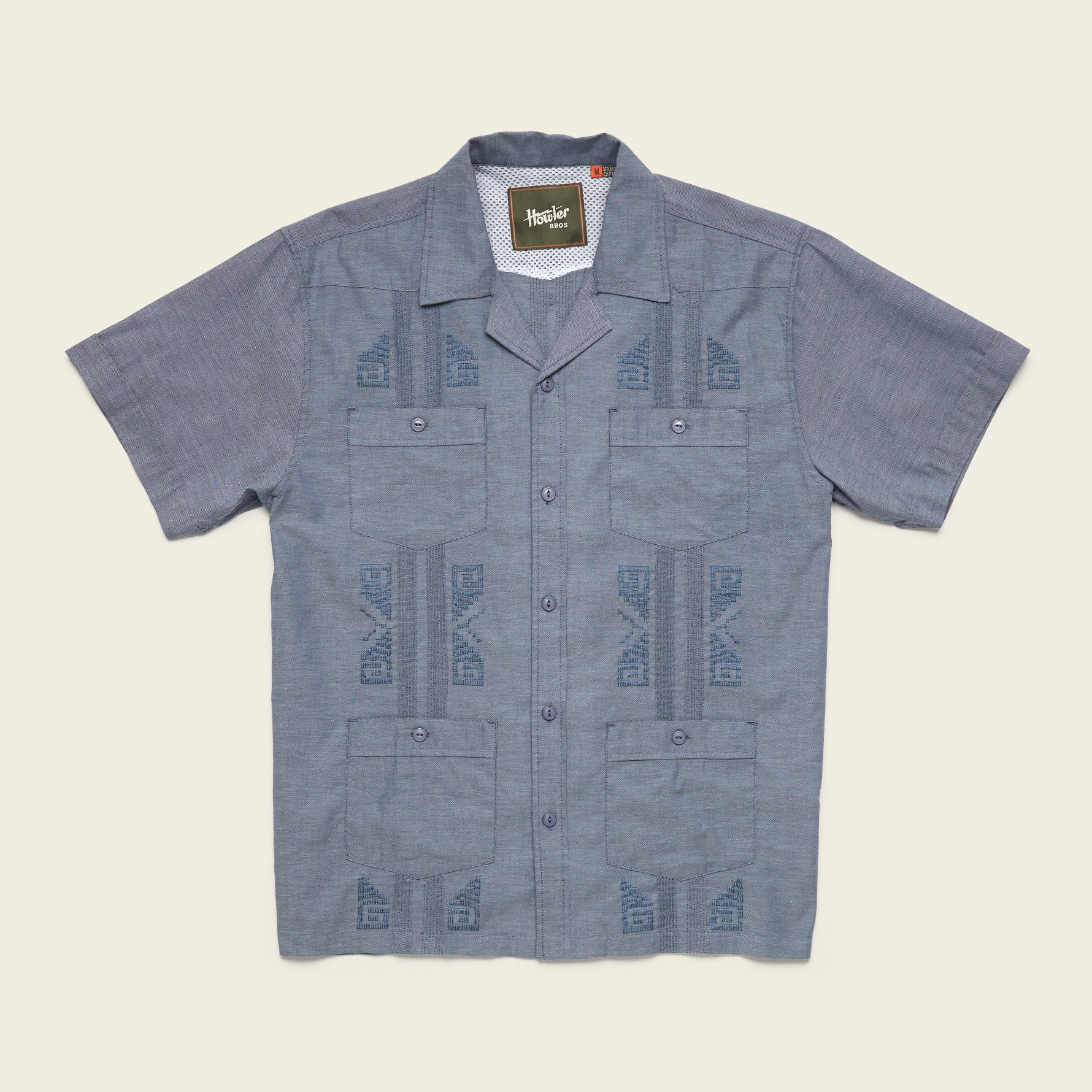 Guayabera Button Down Shirt