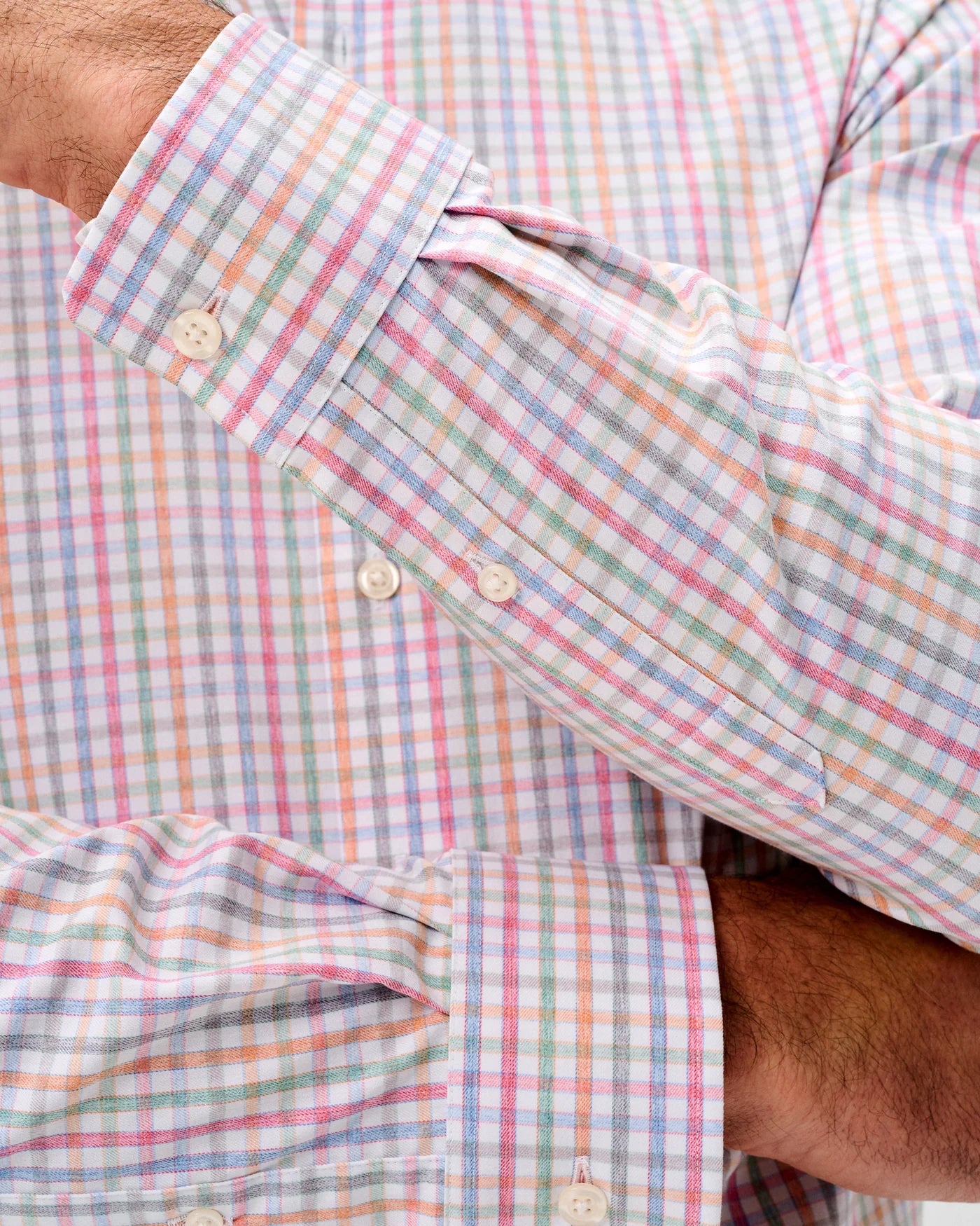 Everyday Performance Button Down Shirt - Albie Gingham