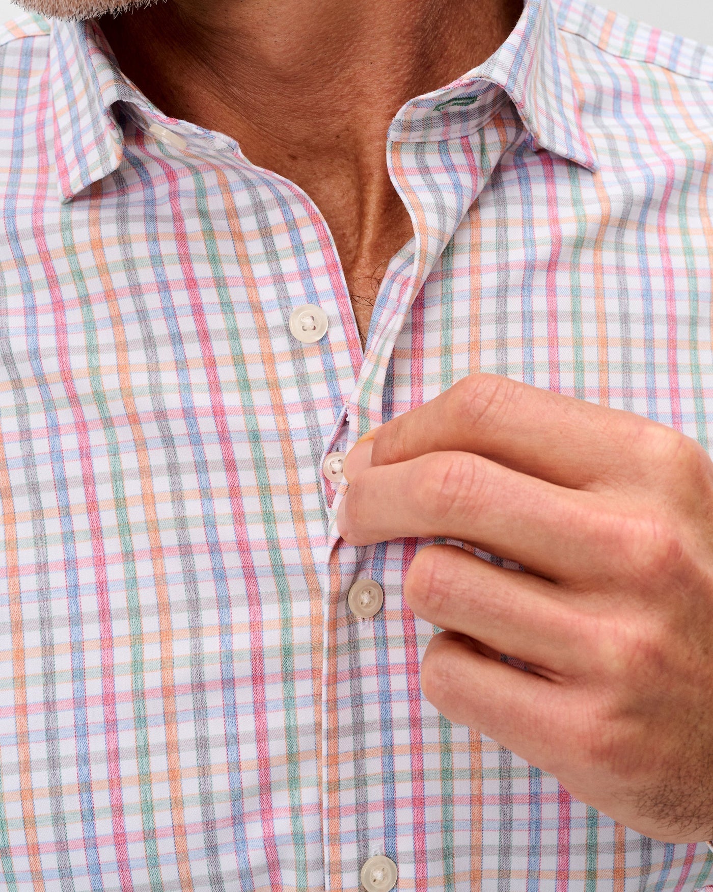 Everyday Performance Button Down Shirt - Albie Gingham