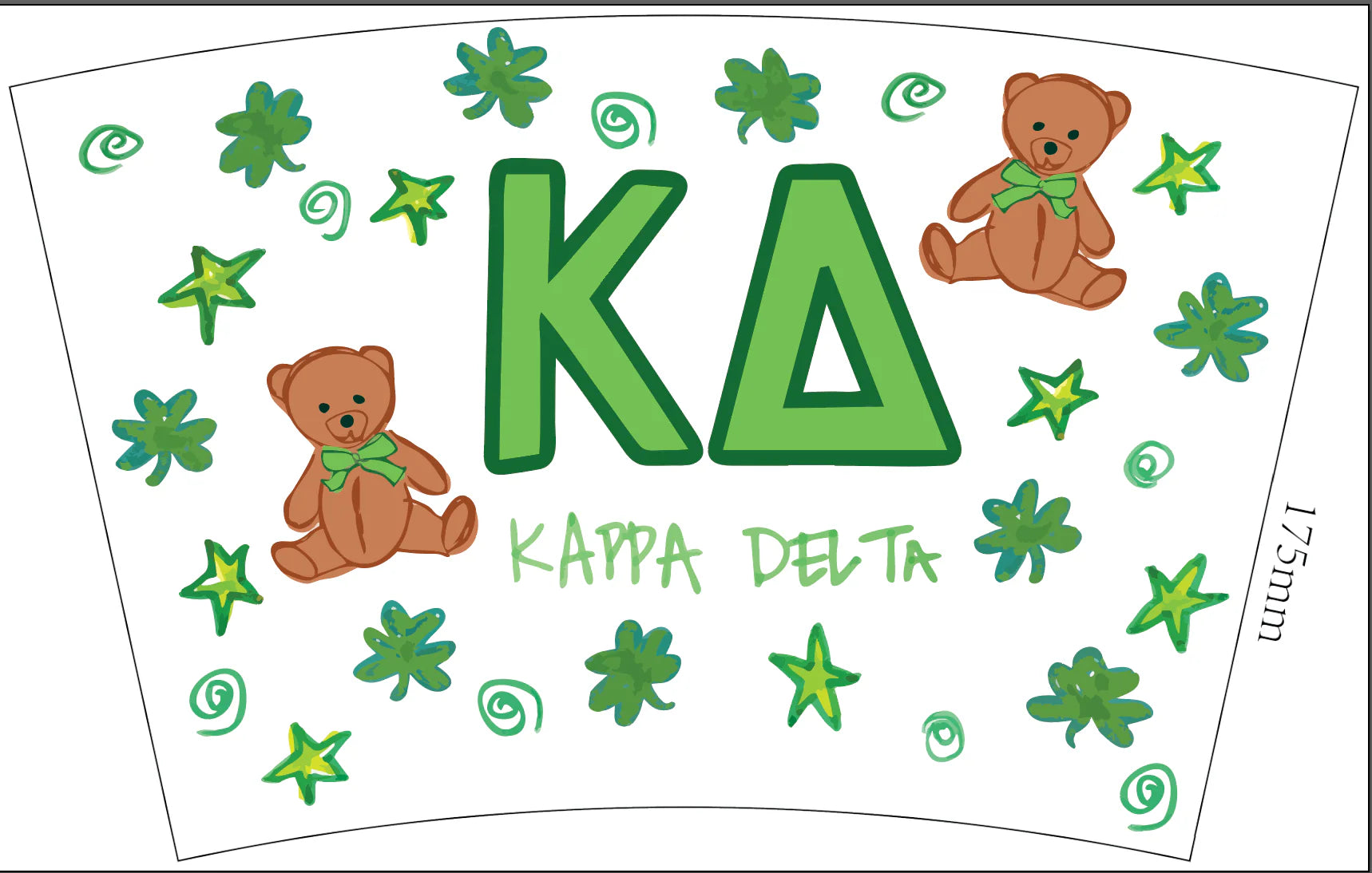 Kappa Delta Sorority Marker Stadium Cup