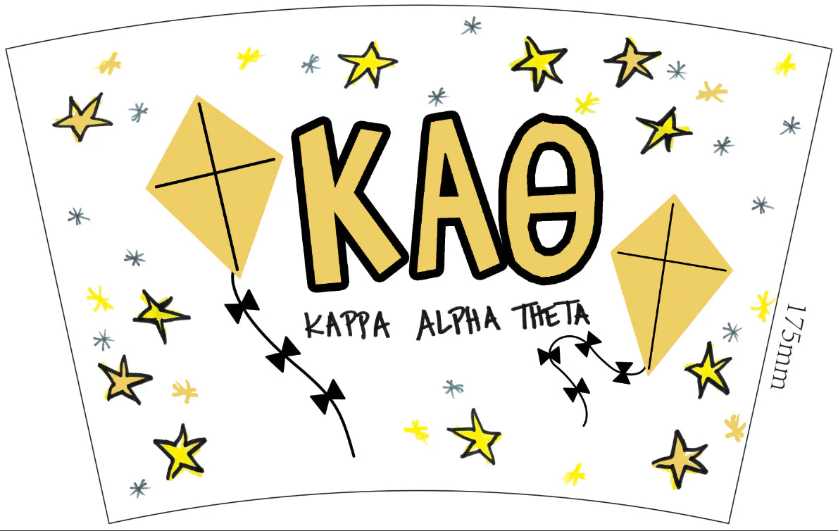 Kappa Alpha Theta Sorority Marker Stadium Cup