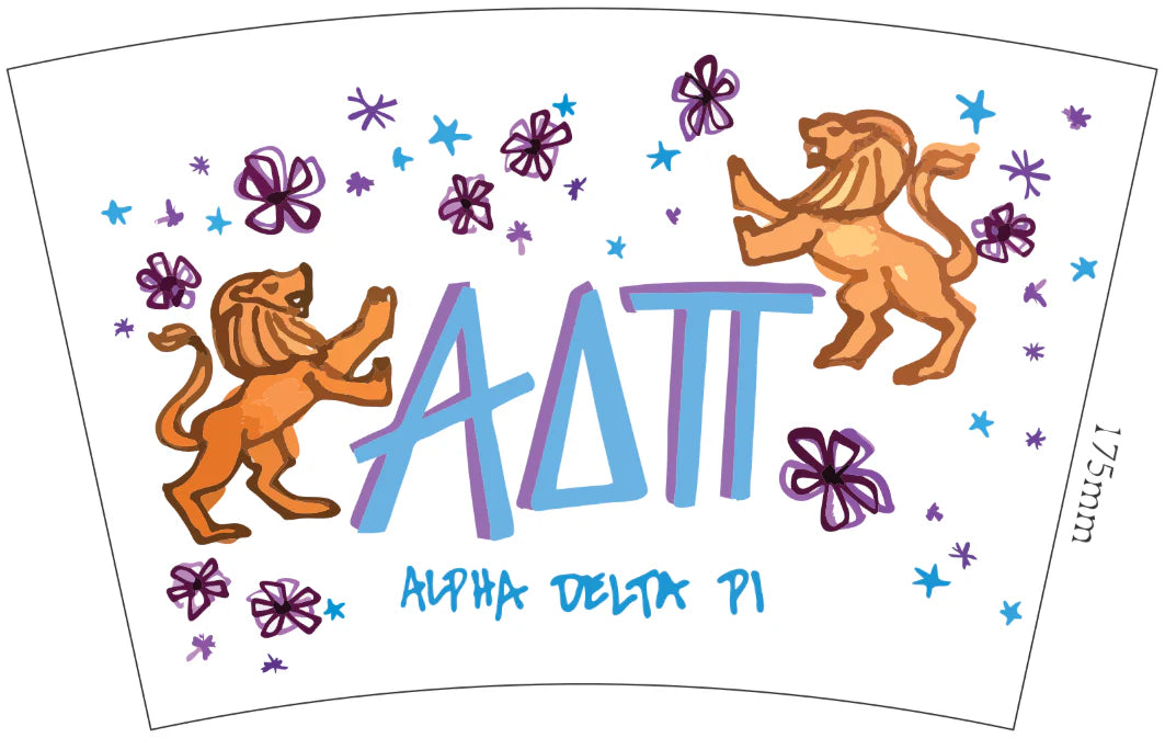 Alpha Delta Pi  Sorority Marker Stadium Cup