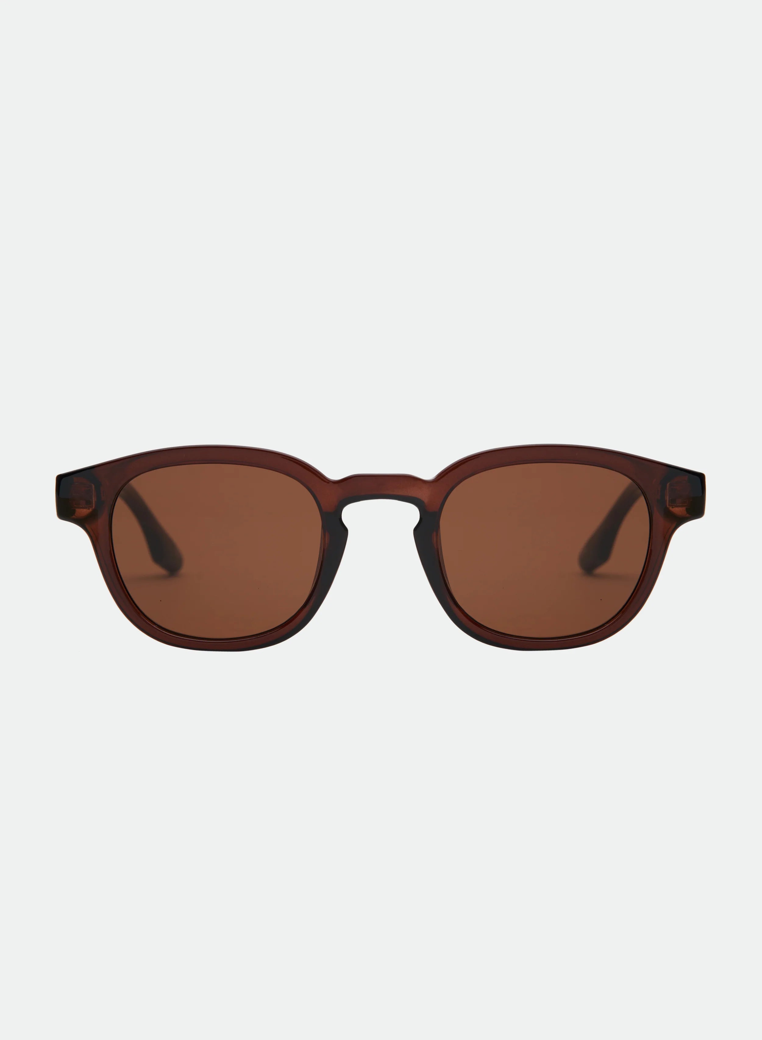 Summer Sunglasses Transparent Chocolate/Brown
