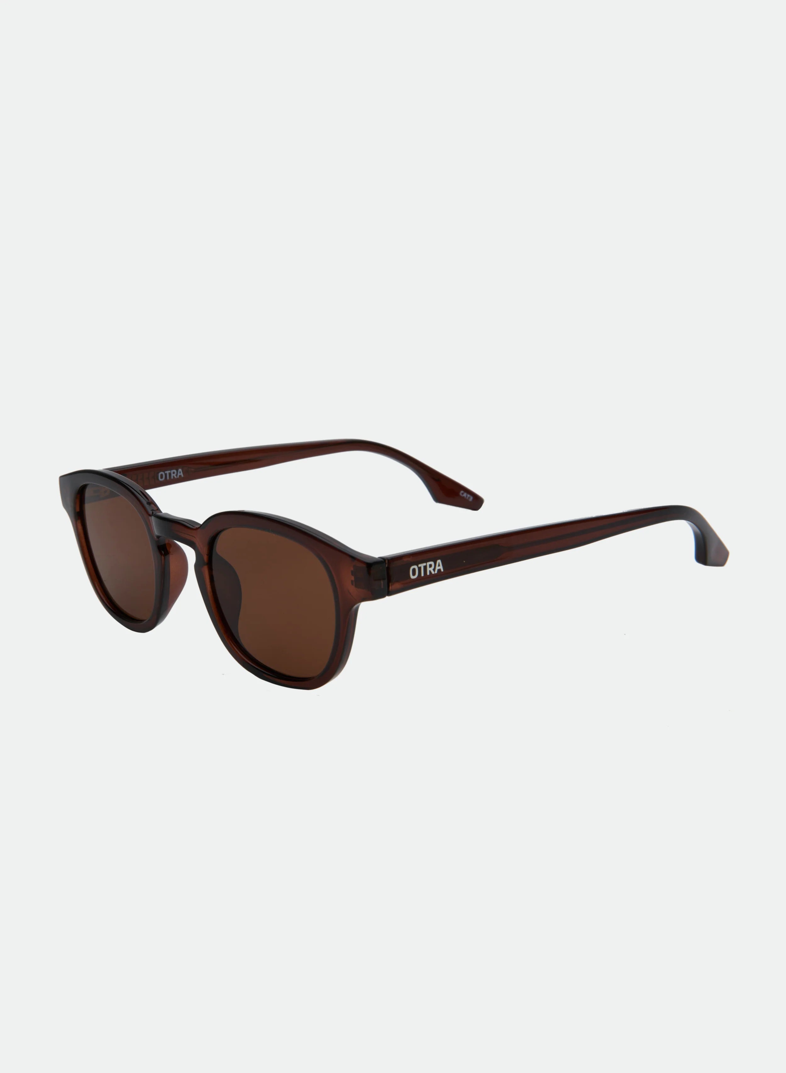 Summer Sunglasses Transparent Chocolate/Brown