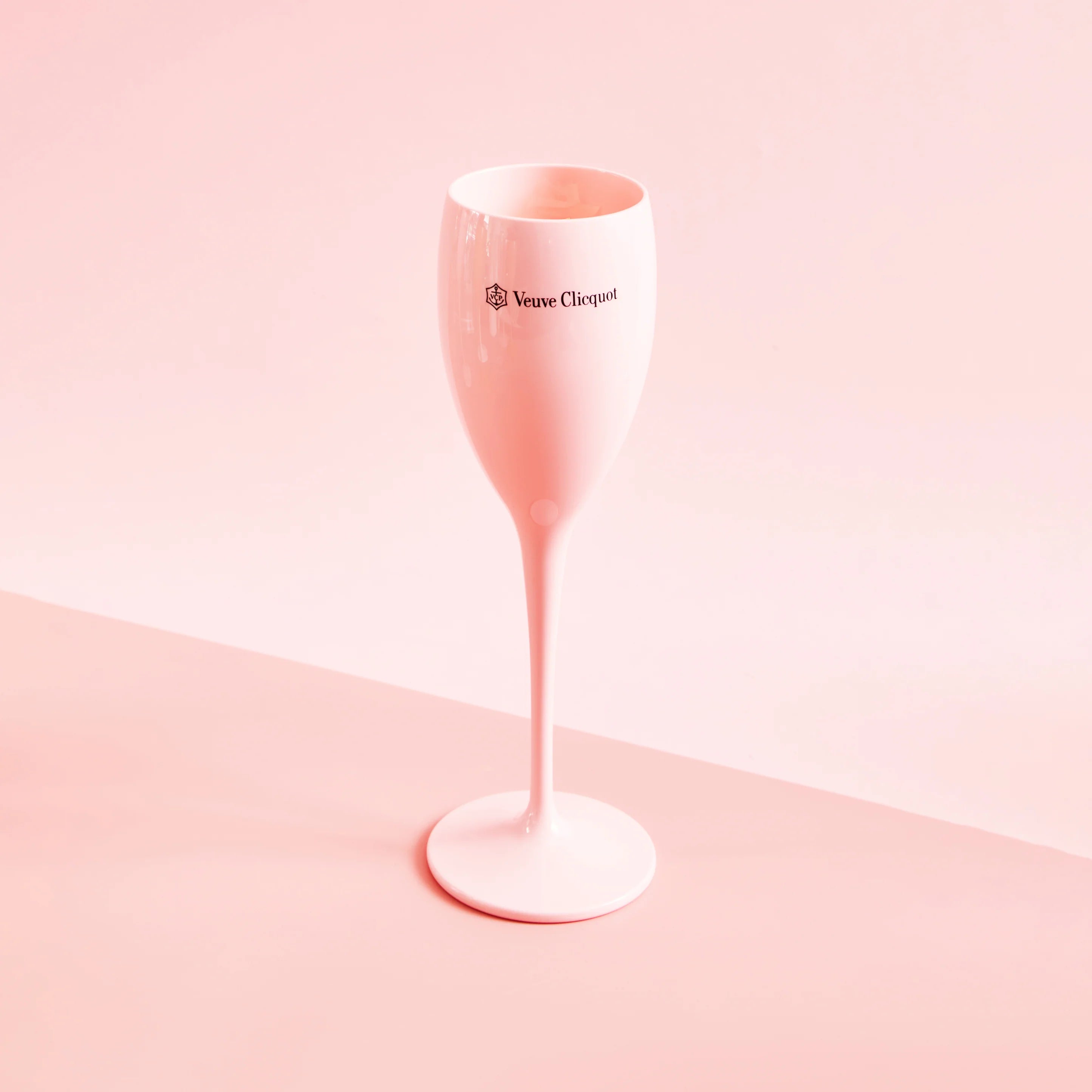 Plastic Champagne Flute Pink