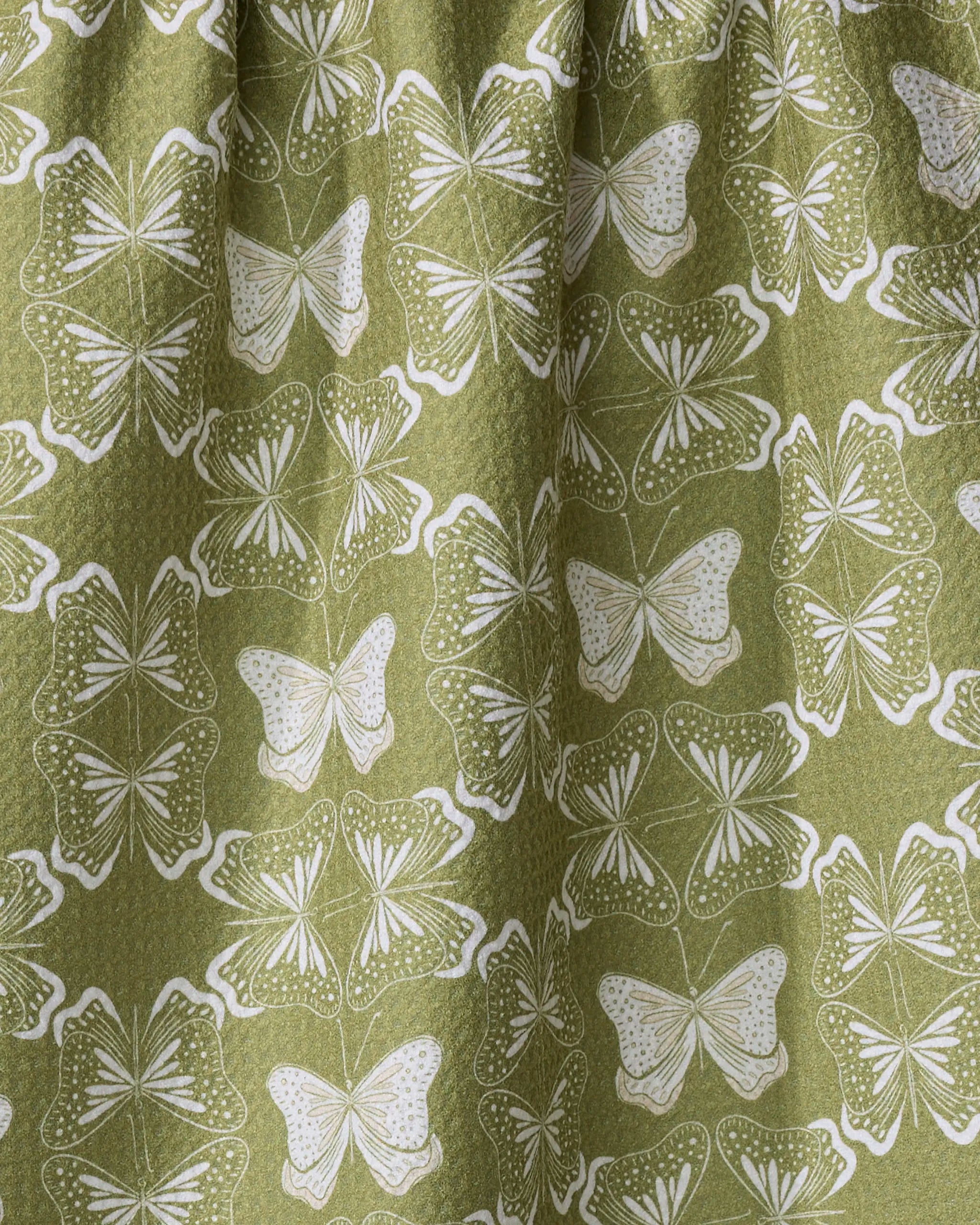 Geometric Butterflies Tea Towel