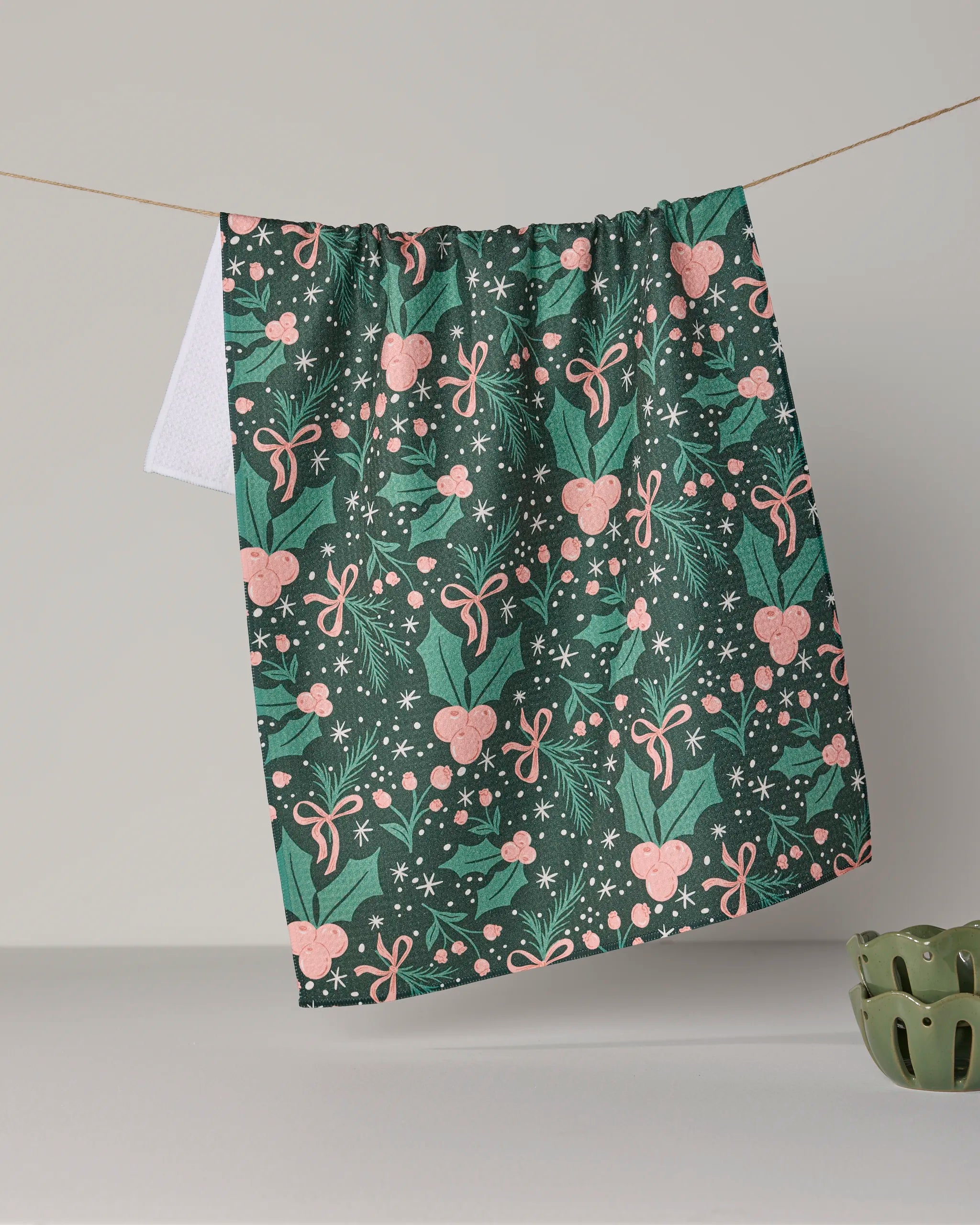 Sugarplum Florals Tea Towel