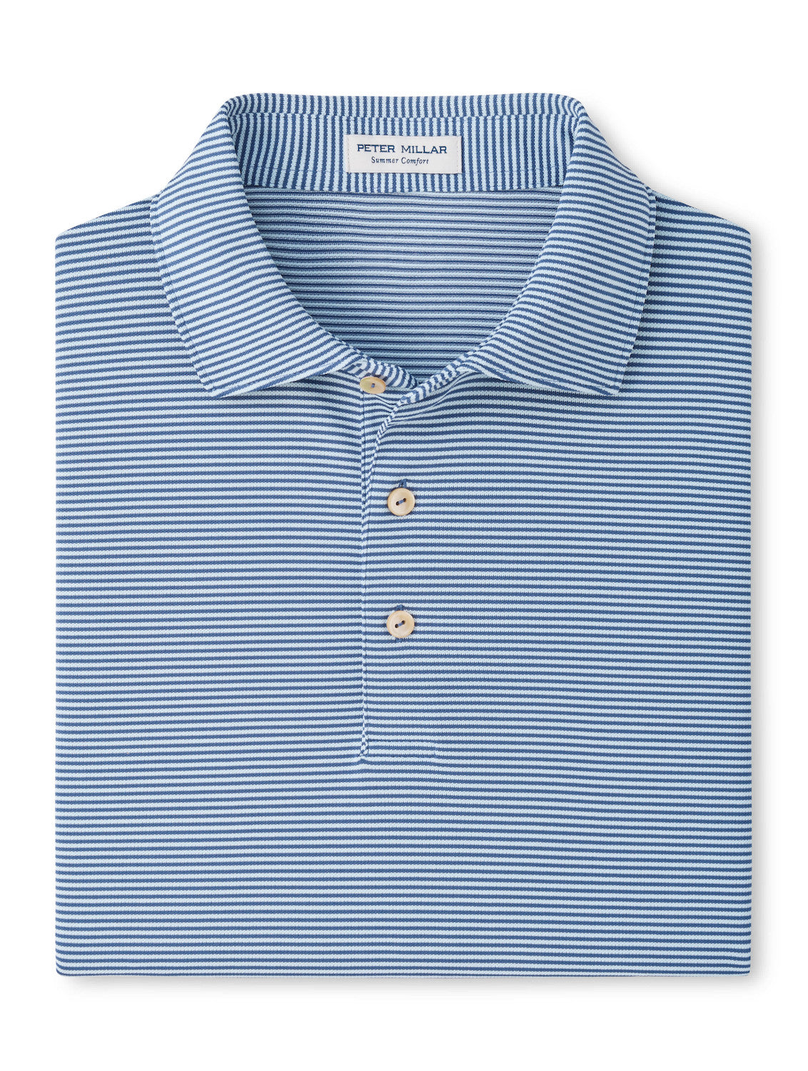 Candor Performance Mesh Polo - Sean Self Collar