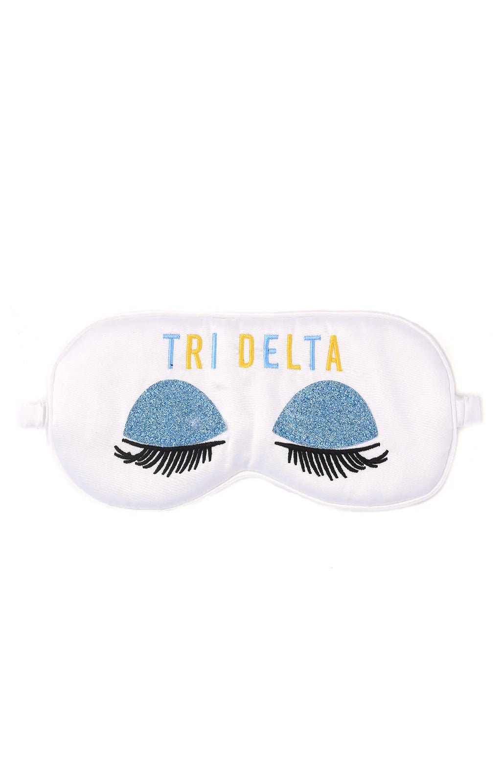 Delta Delta Delta Satin Sleep Mask
