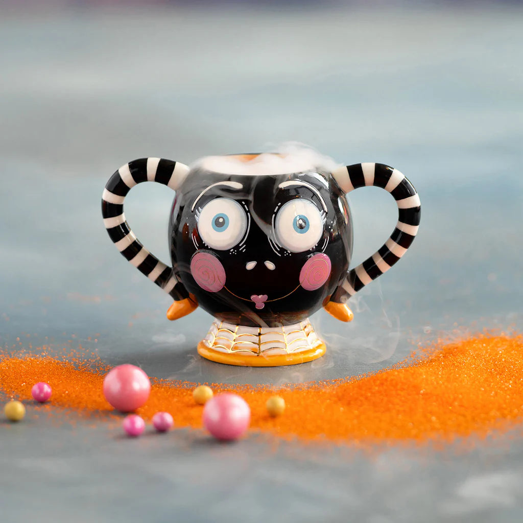 Spinderella Mug/Pot, Ceramic, 4" x 3.75"