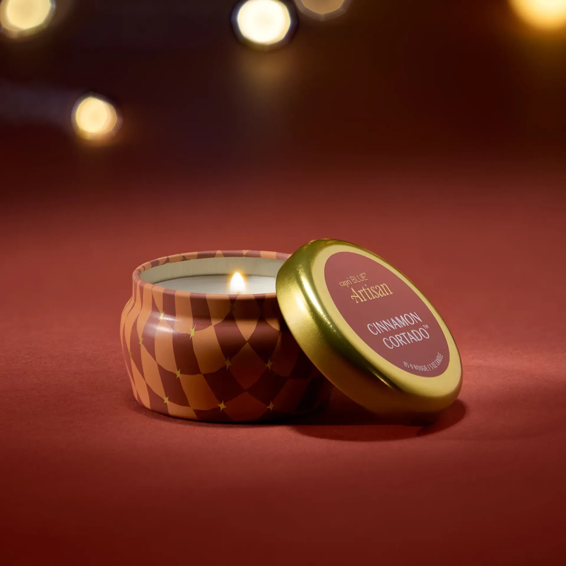 Cinnamon Cortado Artisan Winter Bazaar Mini Tin